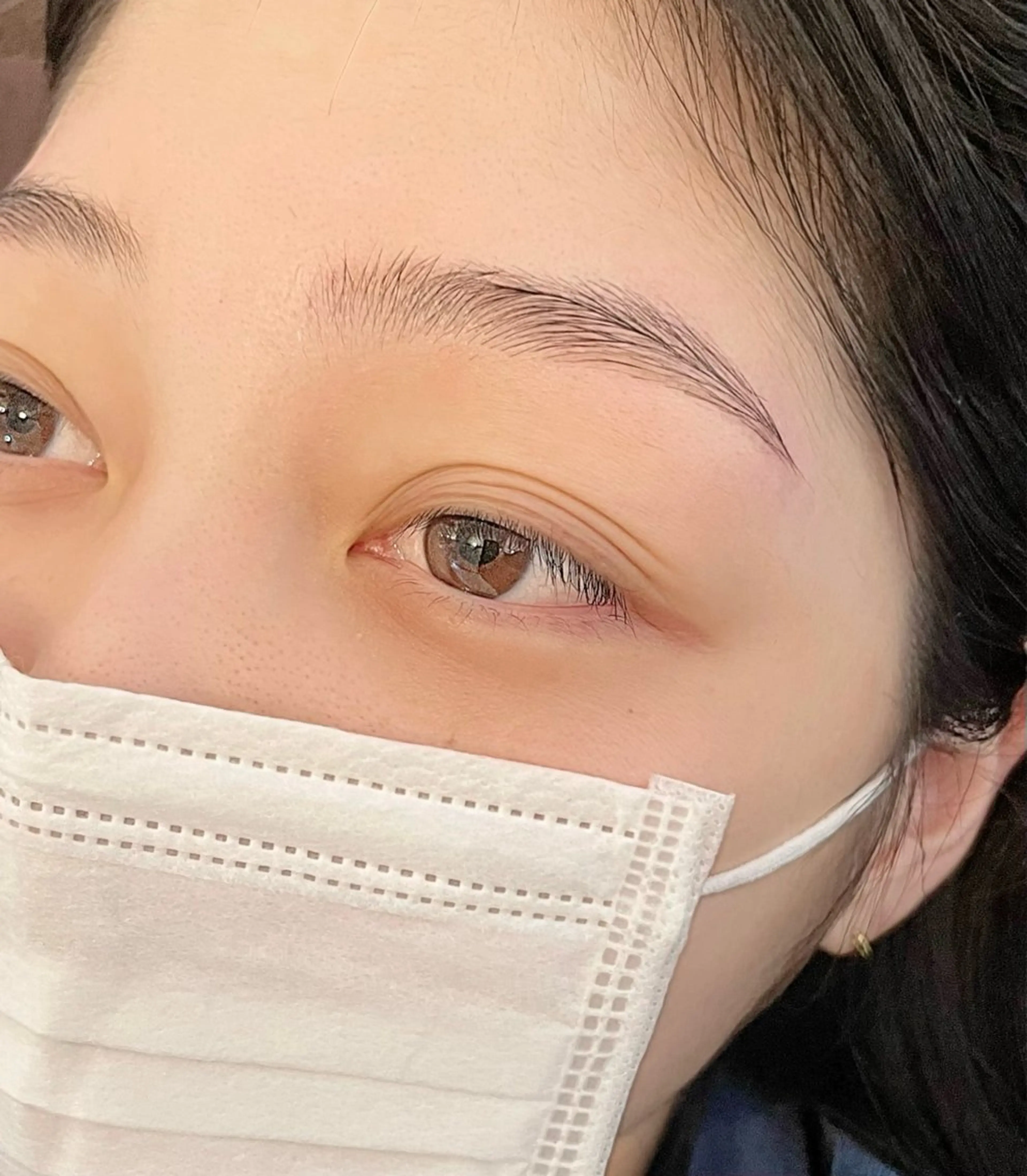 【眉ブラシ付き】ハリウッドブロウリフト+眉毛スタイリング¥6300＋指名料¥500の写真