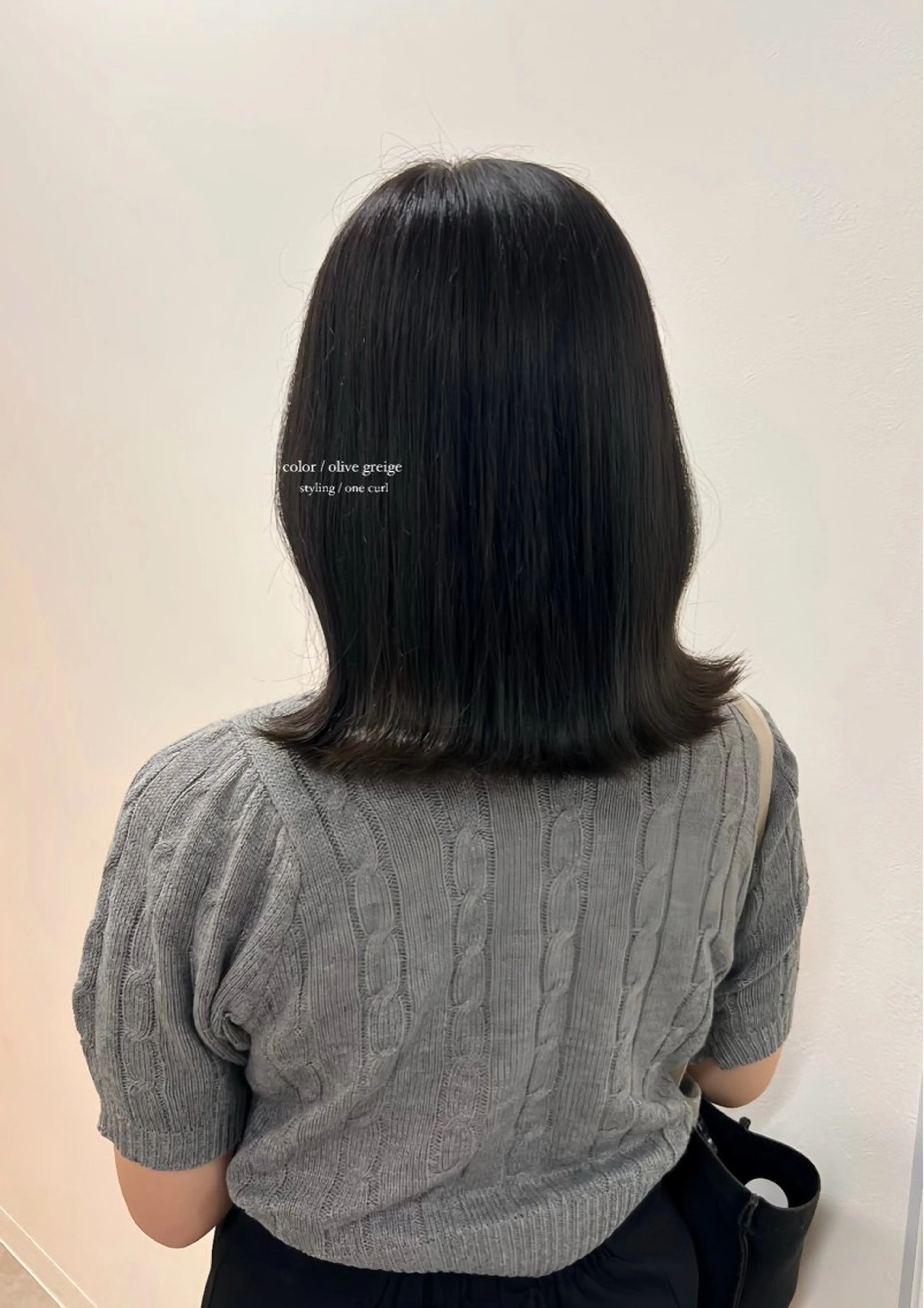 カット+3step treatment🌿の写真