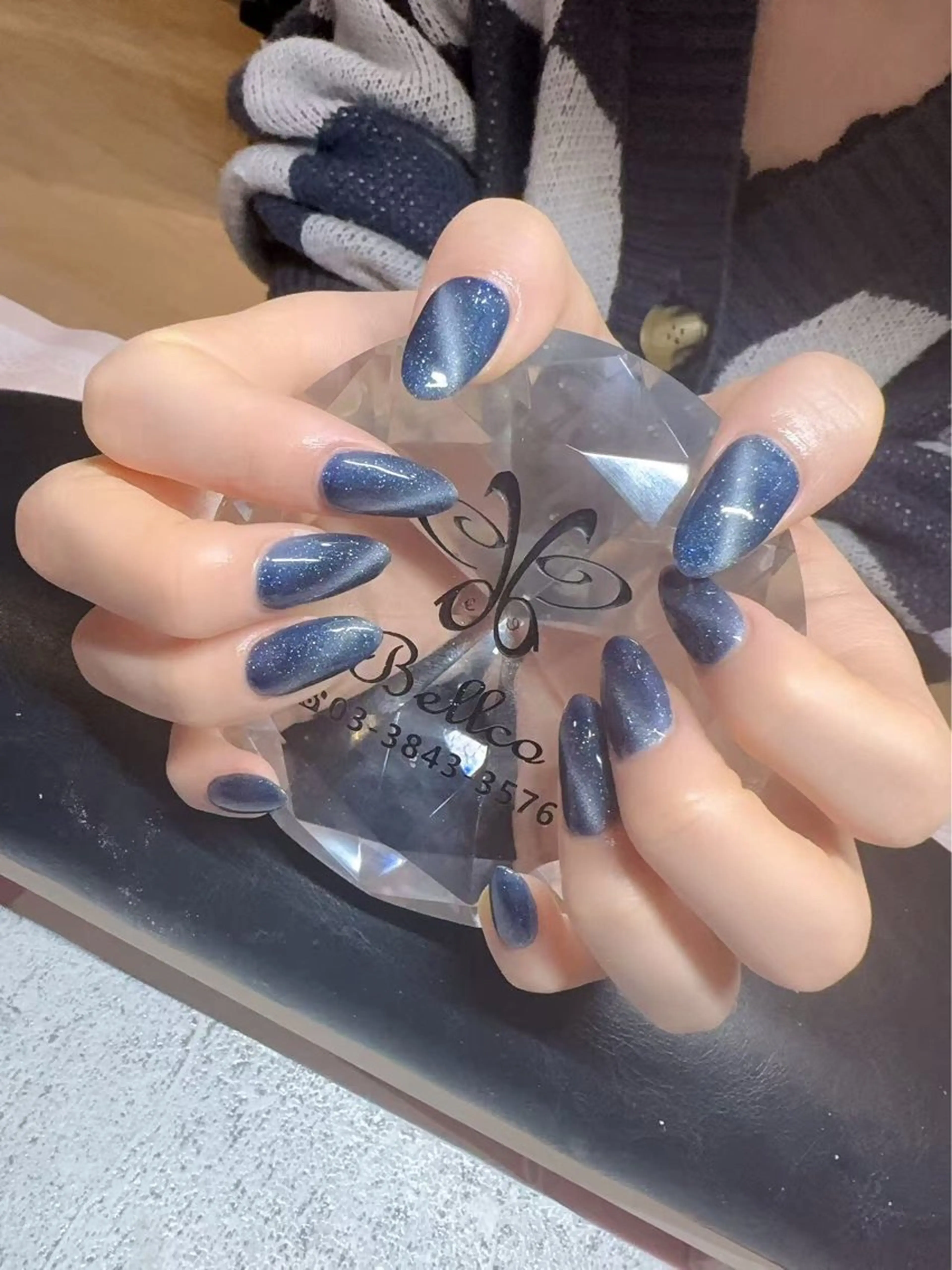 ネイル マグネットネイル ネイルサロン ベラッコのネイルデザイン