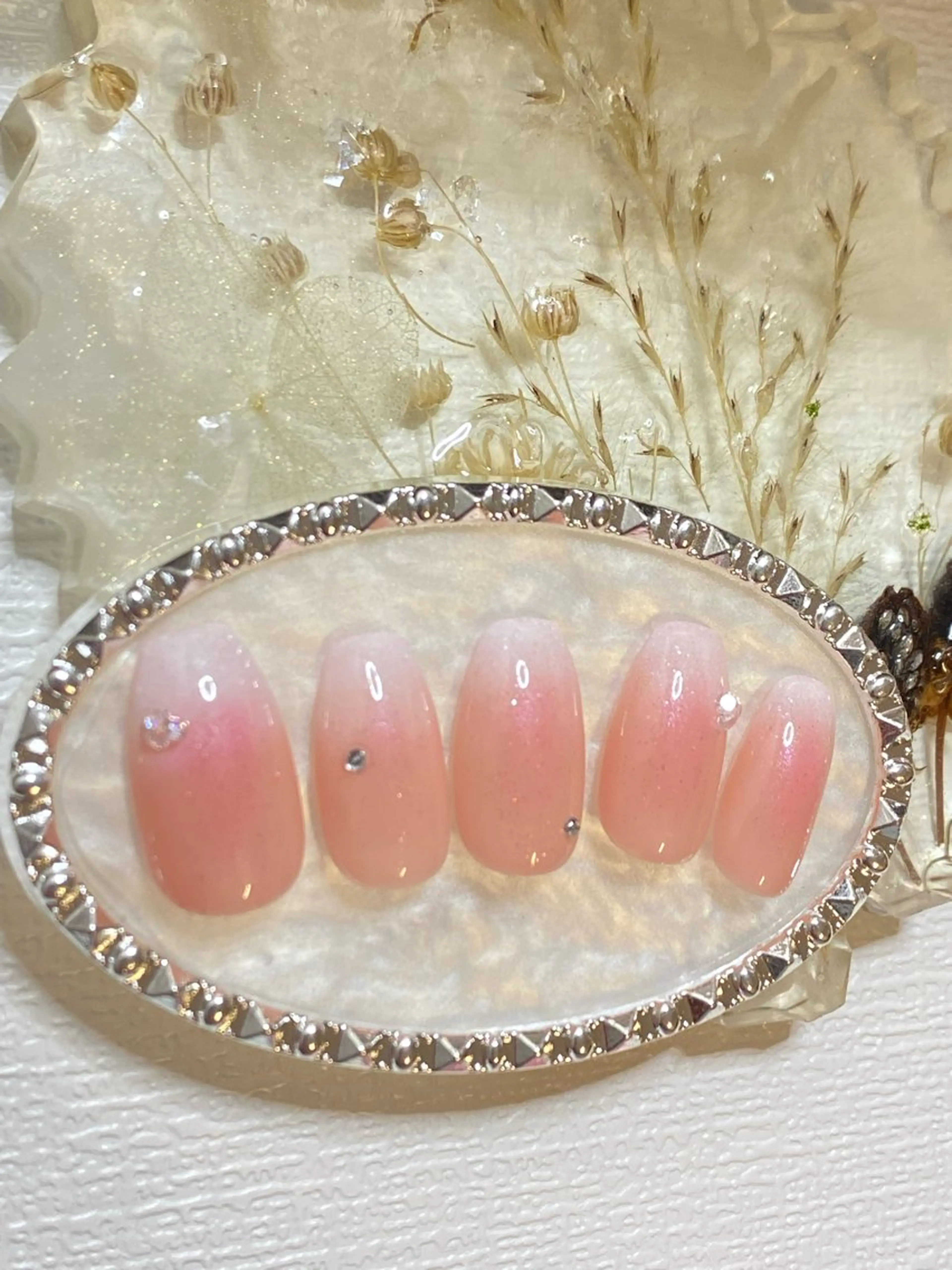 ネイル グラデーション ピンク ✨AiNail💅 ✨高幡不動NEW ✨のネイルデザイン