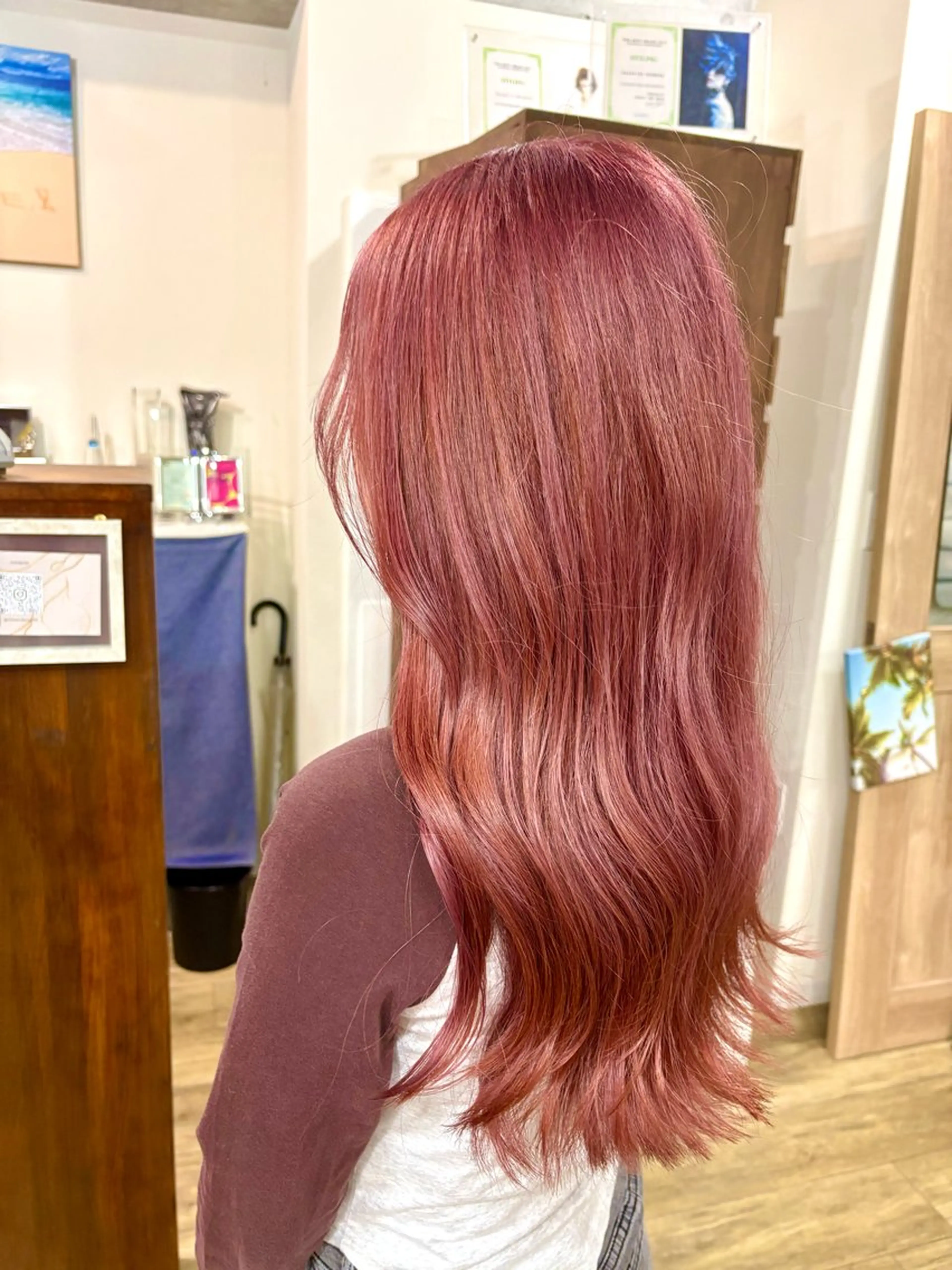 ロング カラー Life Nagiのヘアスタイル