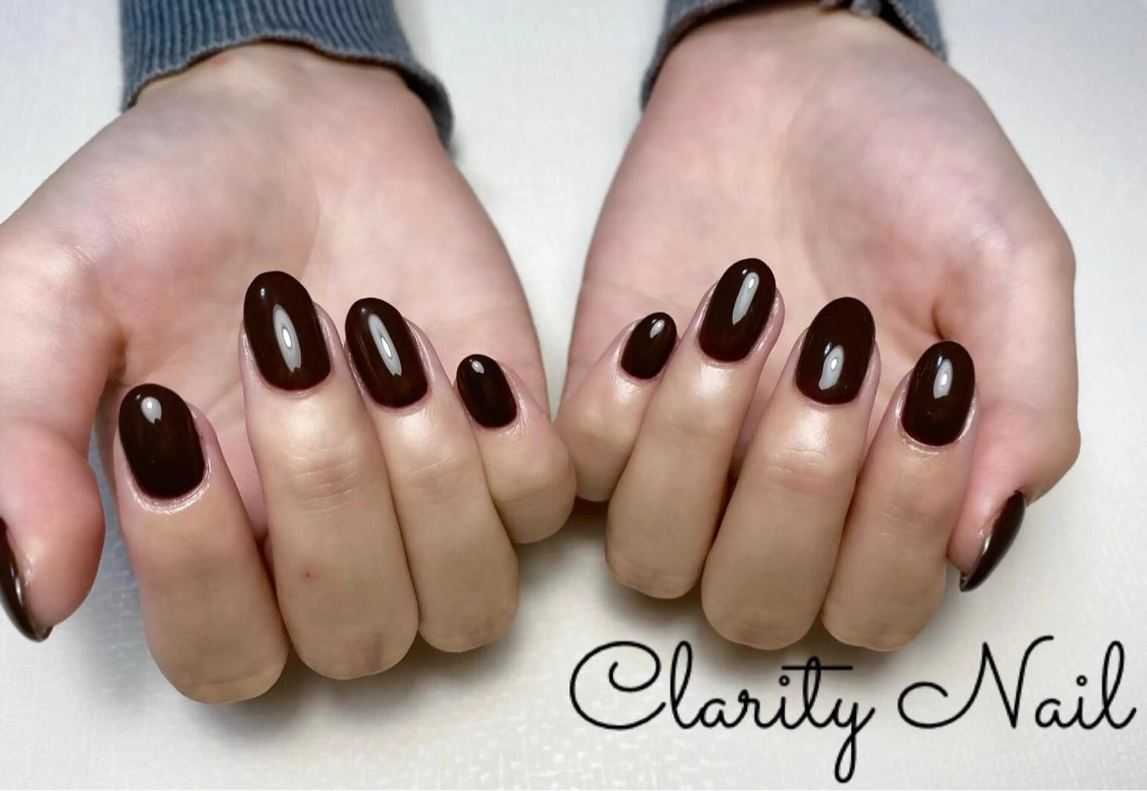 ネイル ワンカラーネイル ハンドネイル Clarity Nailのネイルデザイン