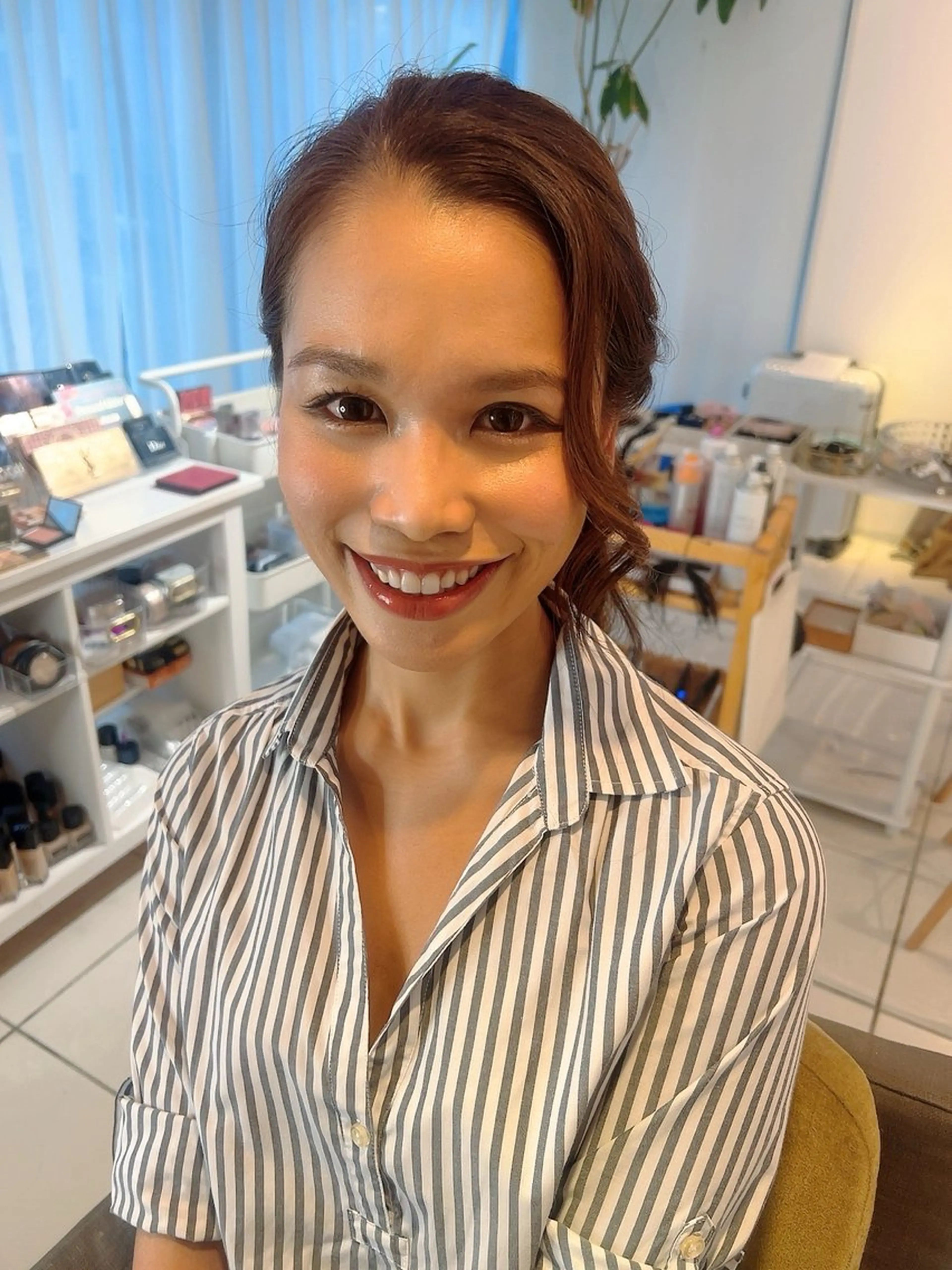ヘアアレンジ ヘアセット 大人可愛いヘアメイク 💋🧚‍♀️しずかのヘアスタイル
