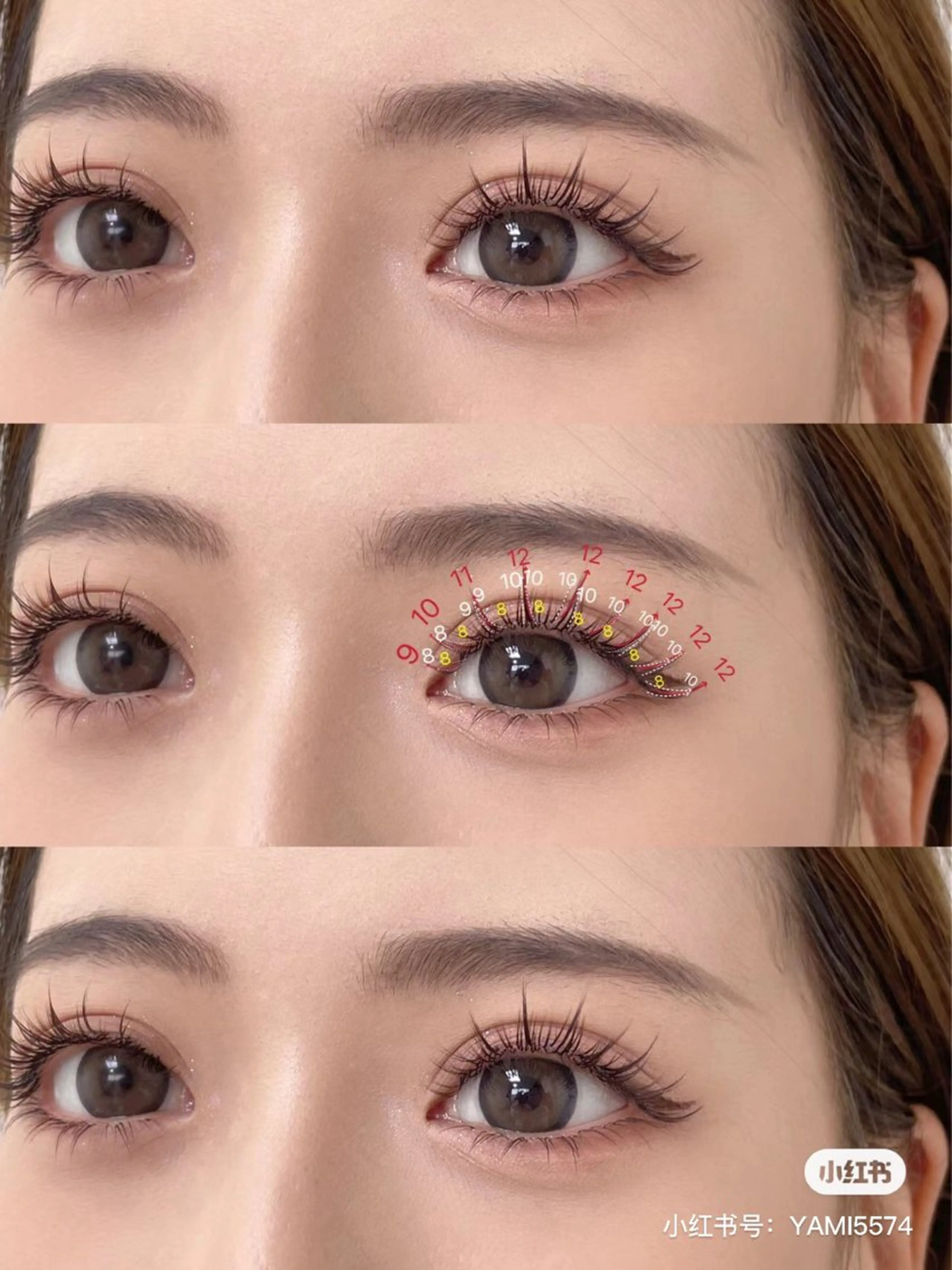 マツエク・マツパ 束感まつ毛 マツエク lumignon lash 新宿店所属・eyelist 👩🏼の眉毛・アイブロウイメージ