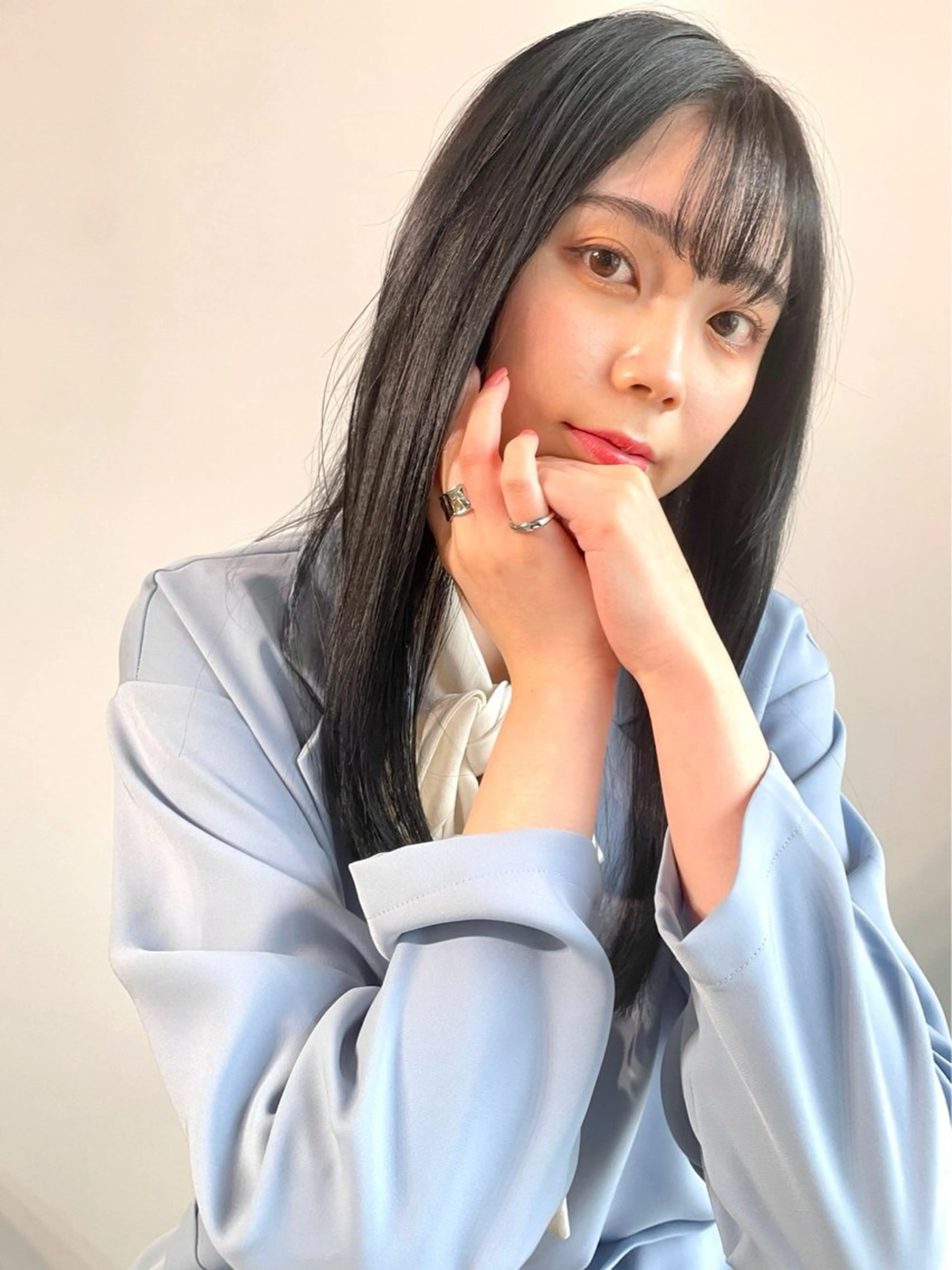 ロング カラー ダブルカラー/ 艶髪/SHISEIのヘアスタイル