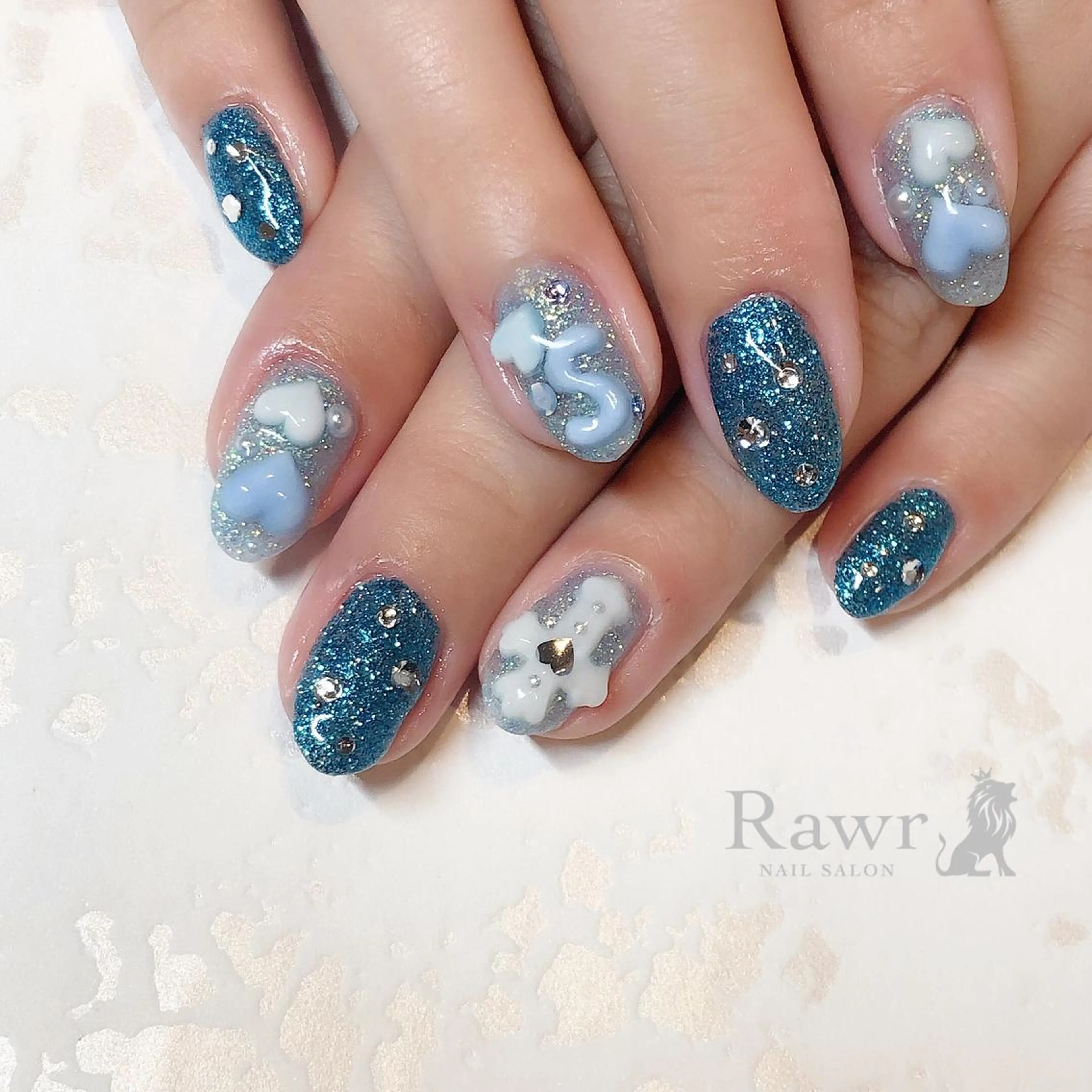 ネイル ハンドネイル Rawr / saoriのネイルデザイン