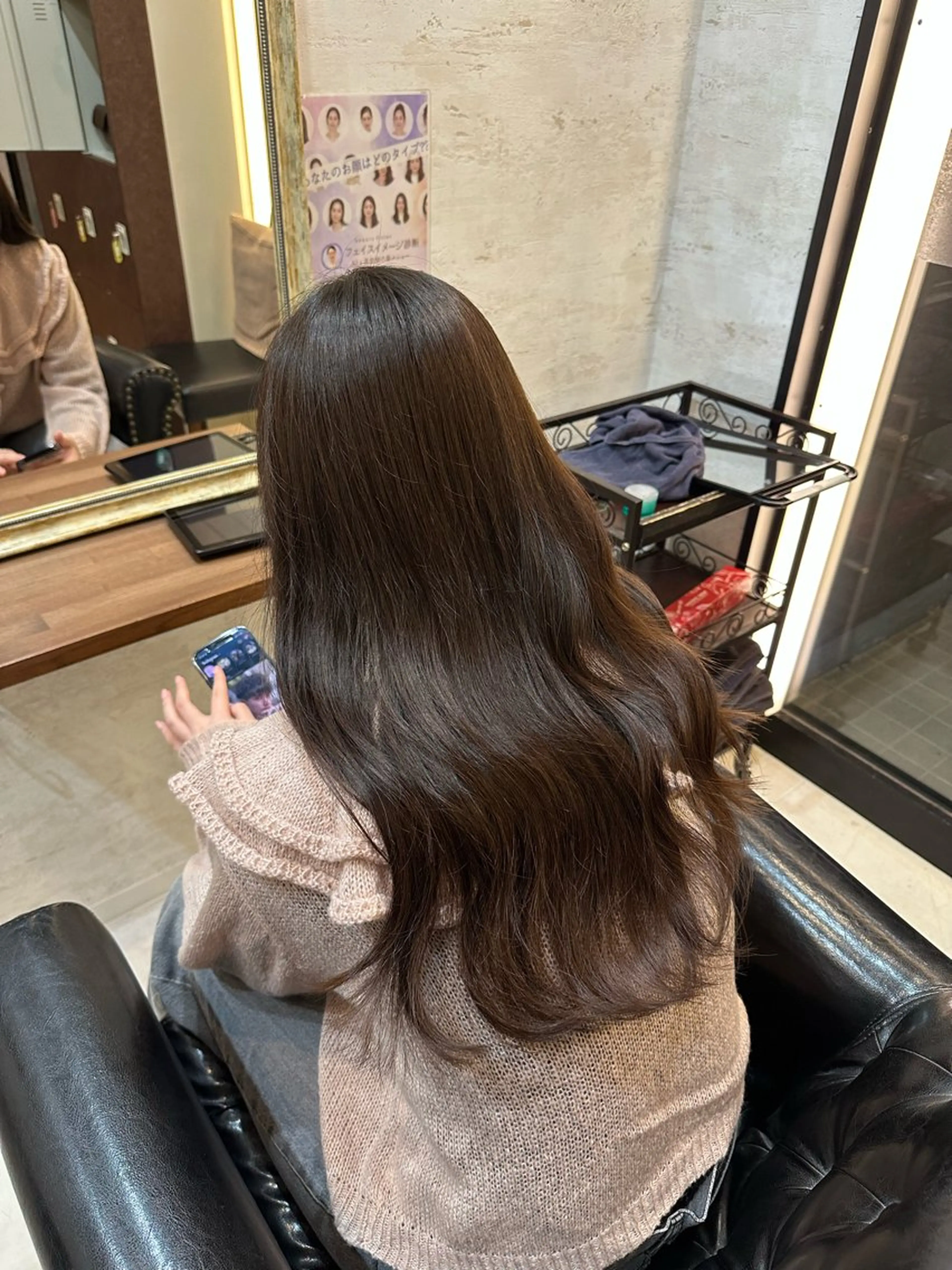 ロング 渡辺 りずのヘアスタイル