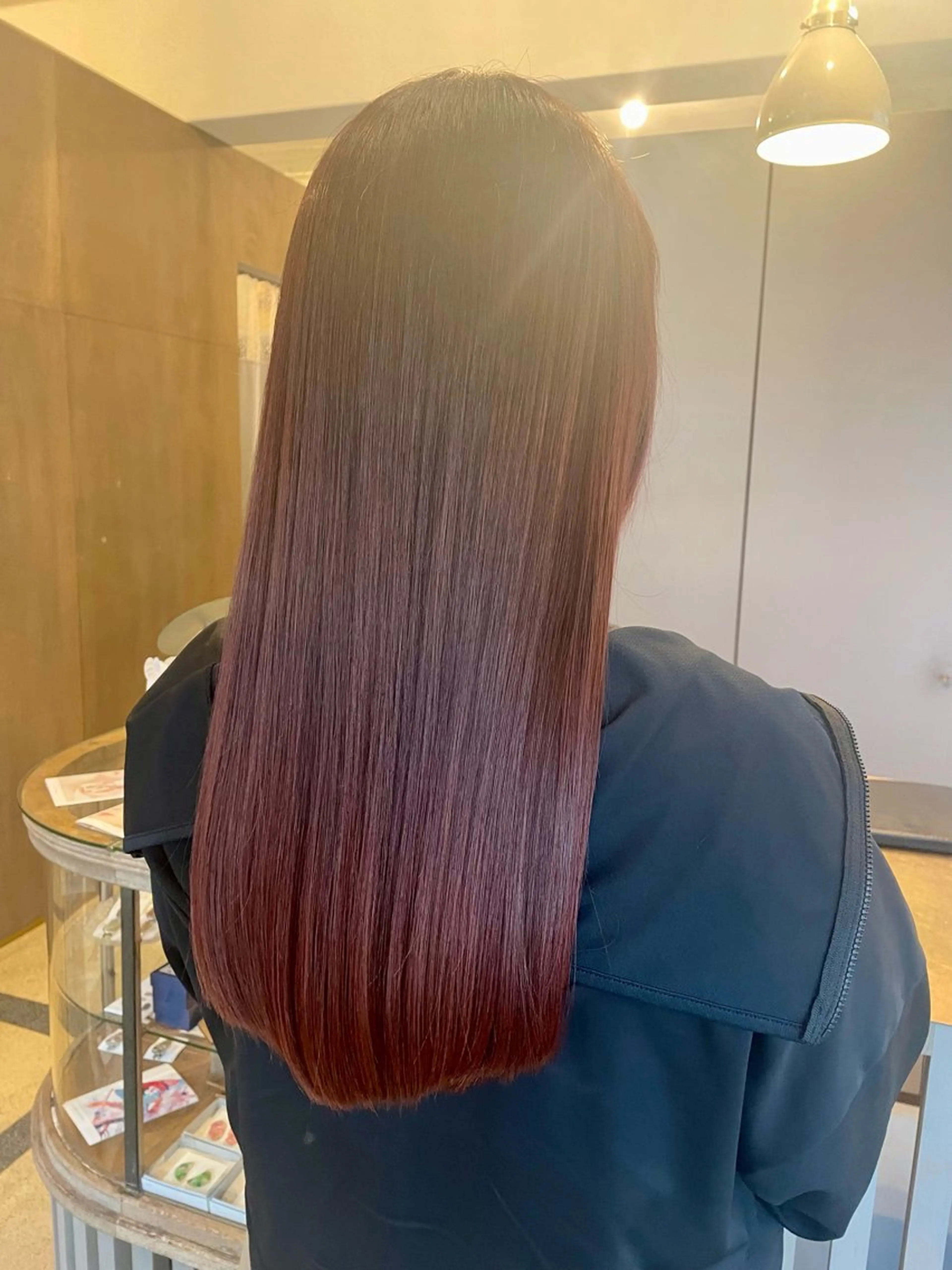 ロング カラー 【髪質改善】【美髪】 【ツヤ髪】ほしのちりのヘアスタイル