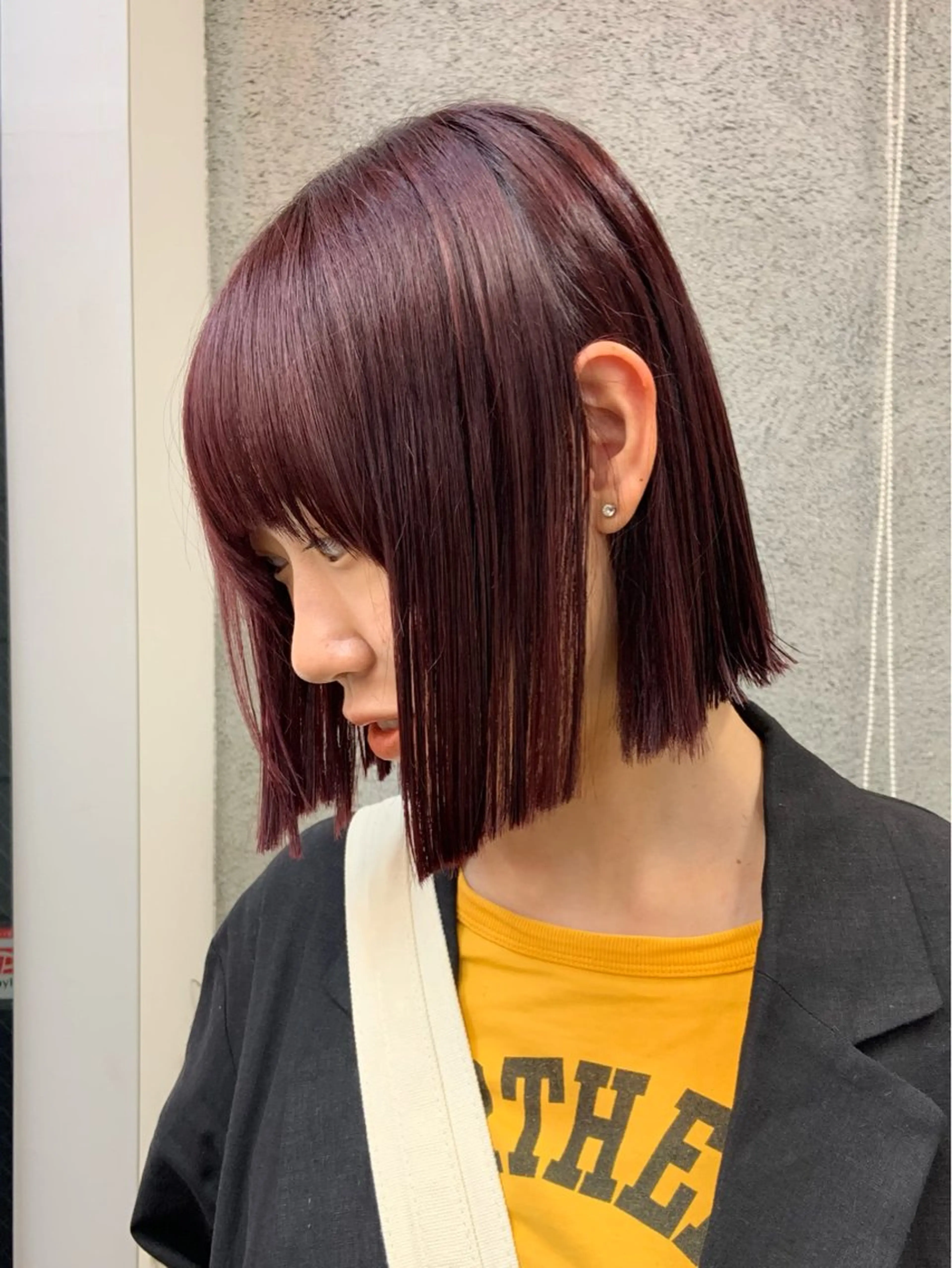 ショート カット 縮毛矯正 博多/艶カラー Natsuのヘアスタイル