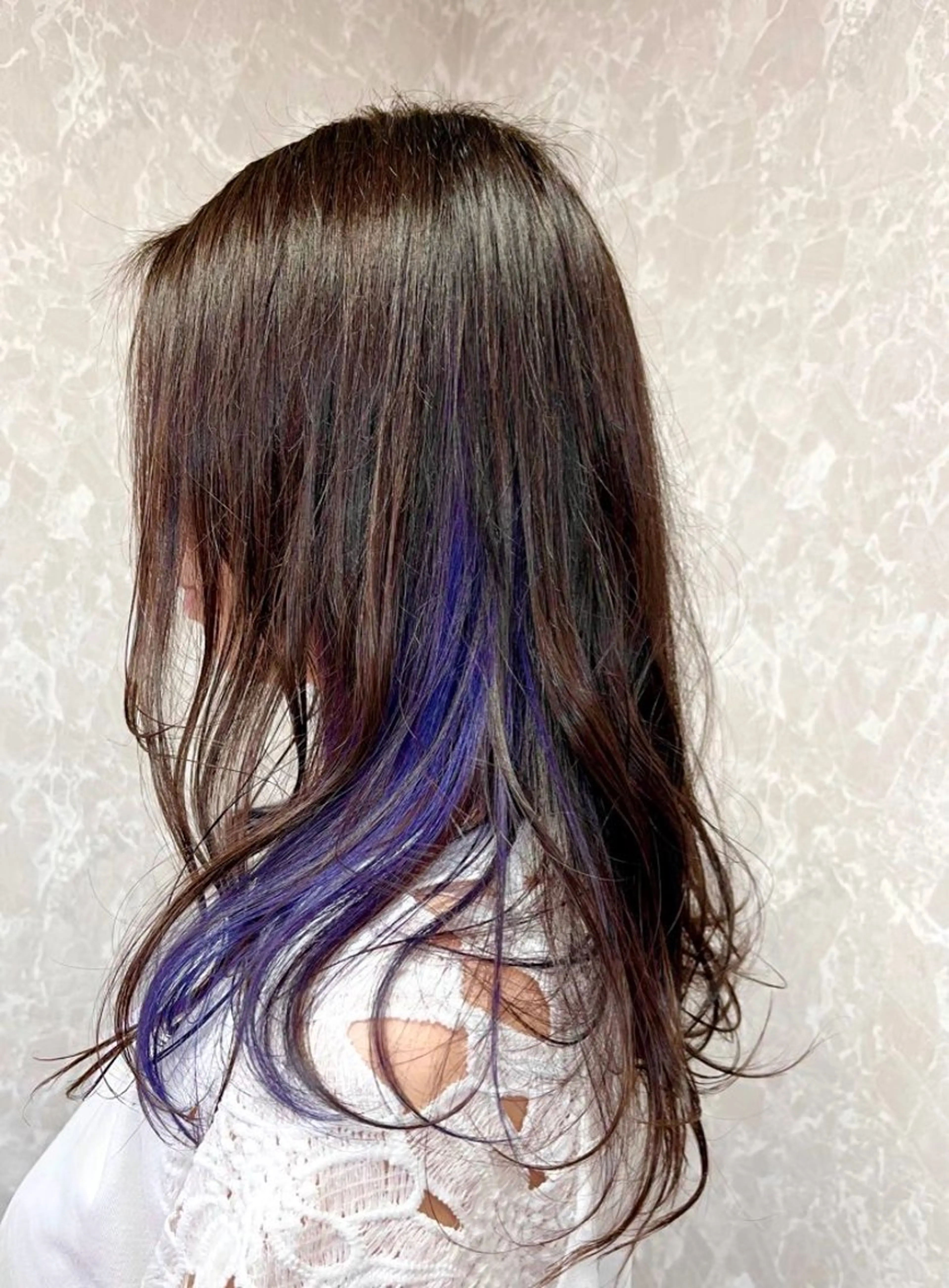 ロング ヘアカラー 池田 真衣のヘアスタイル