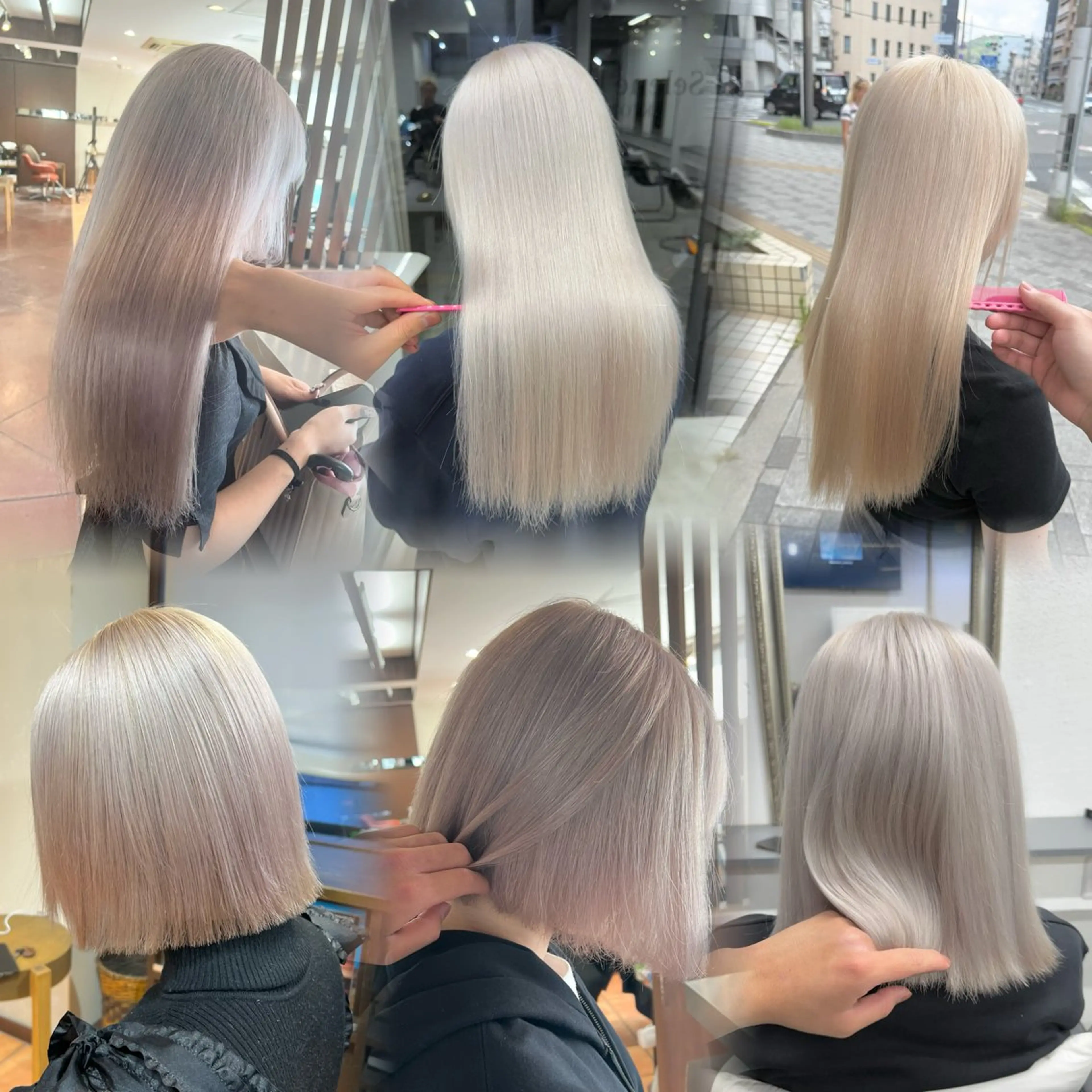 カラー ブリーチ特化美容室 ☆selene☆のヘアスタイル