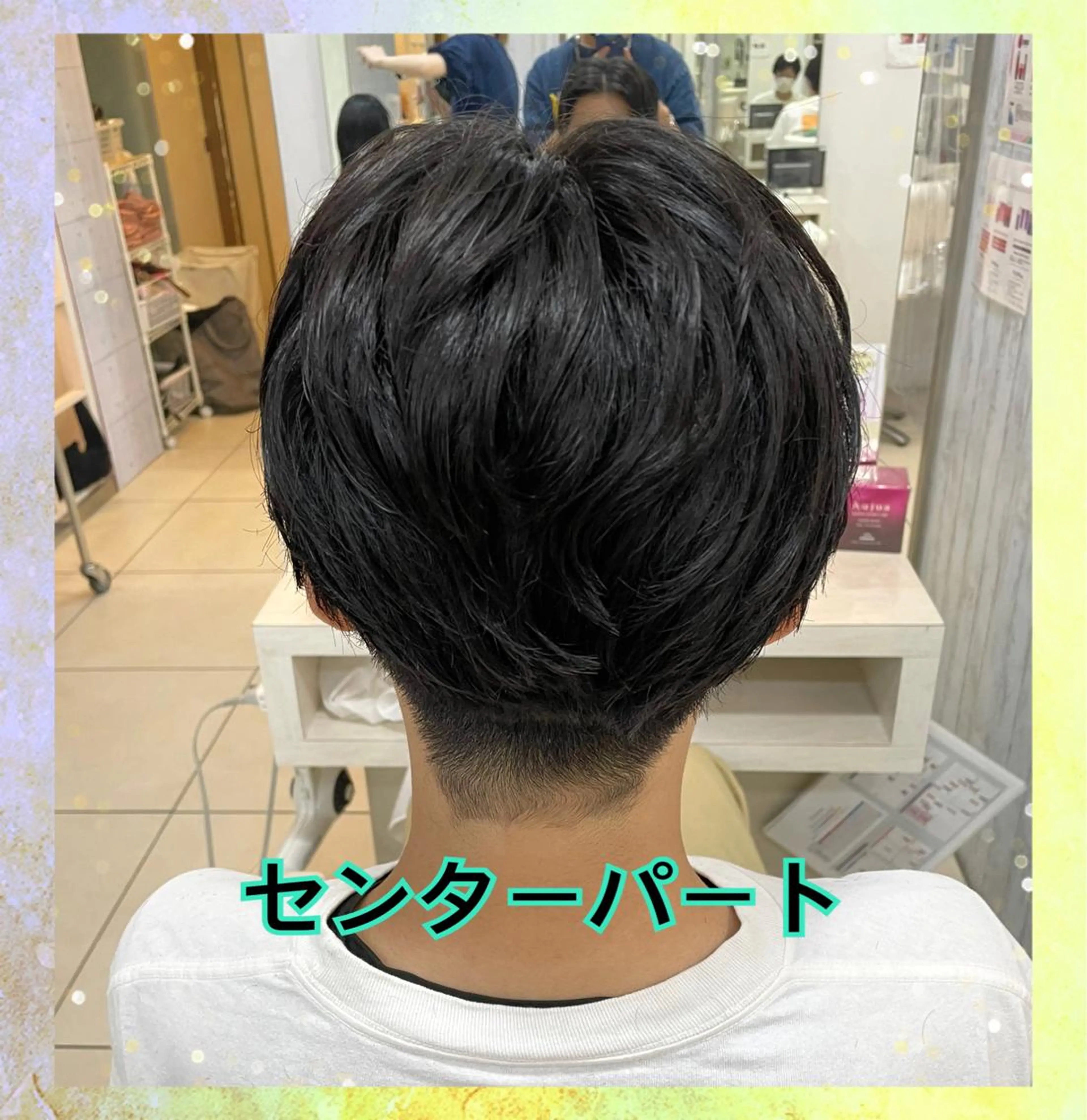 ショート 【髪質改善カラー】 瀧田嵐士🇰🇷のヘアスタイル