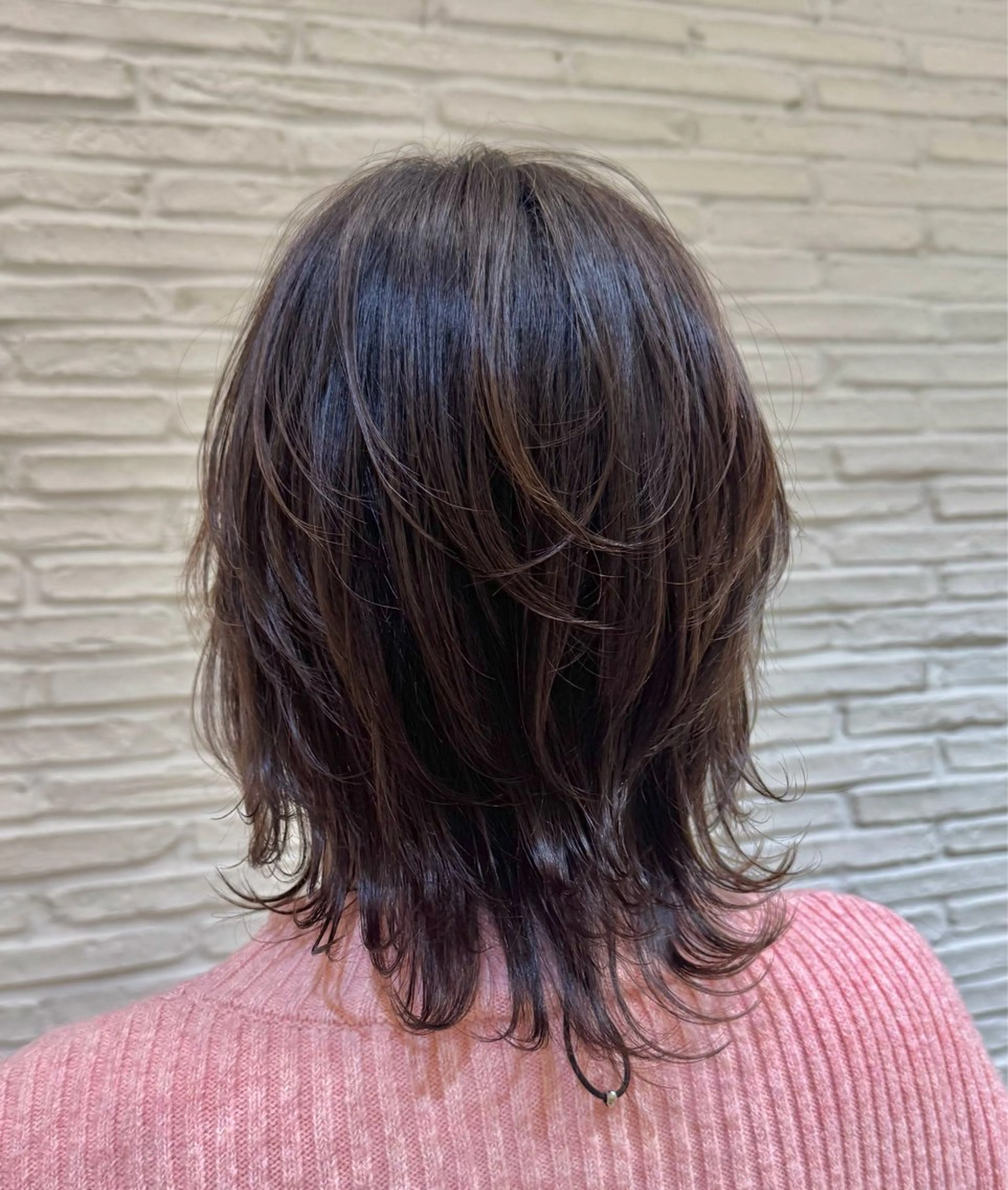 ミディアム ハイレイヤー レイヤーカット amie by AFLOAT 浦和店のヘアスタイル