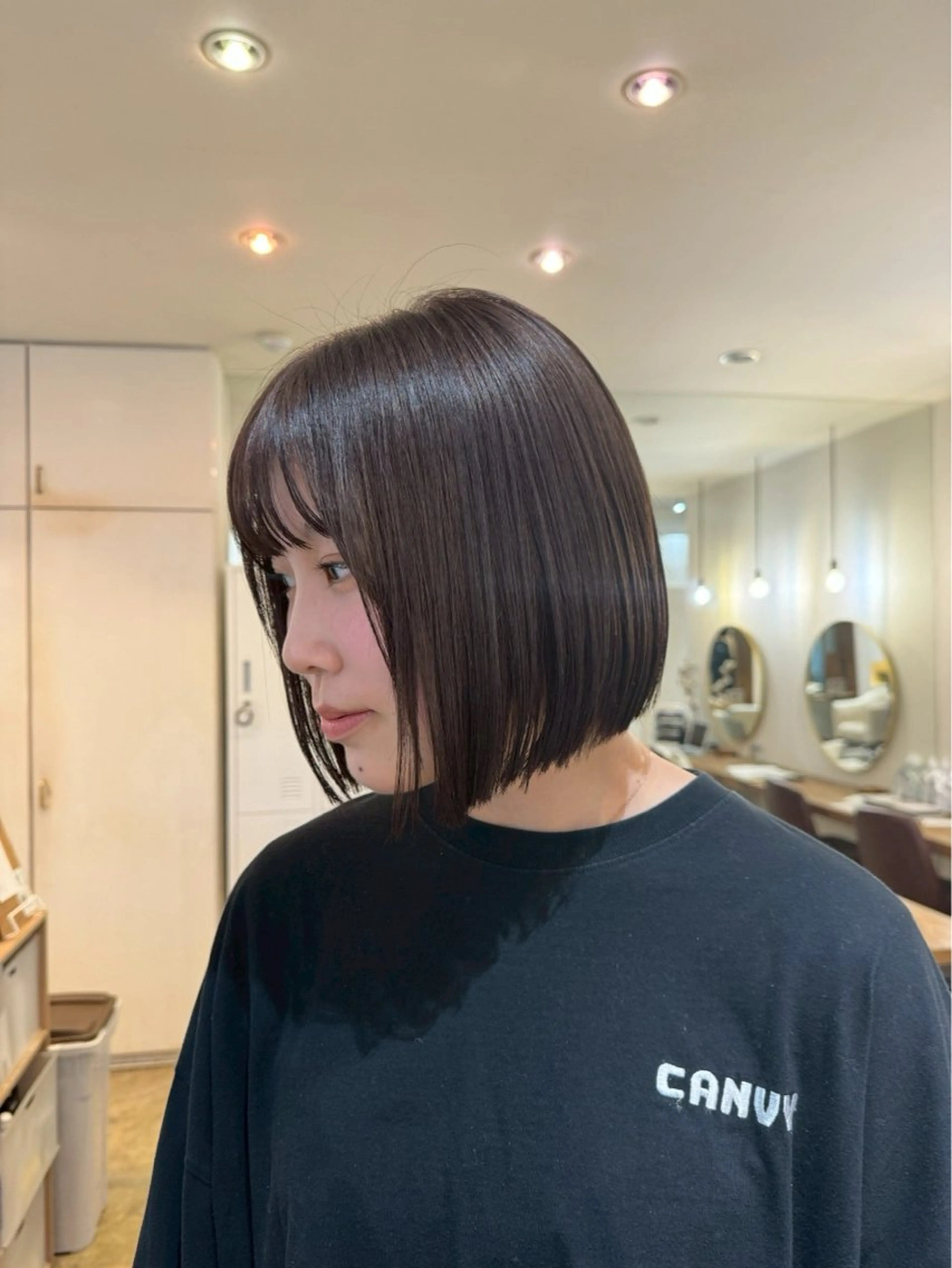ショート カラー ヘアカラー トリートメント mao 🩰のヘアスタイル