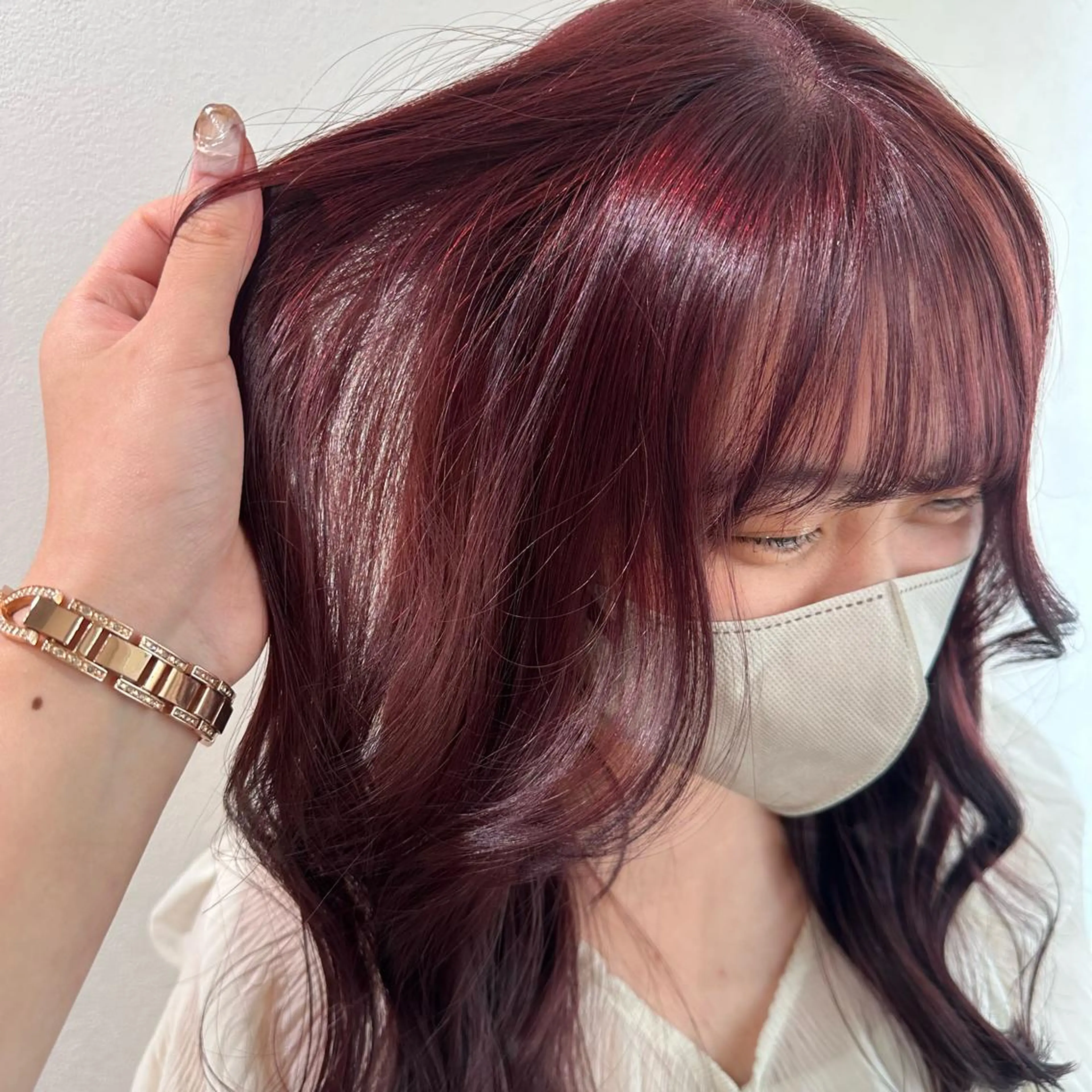 ロング カラー メンズ特化🏹カット パーマ/チヒロ🤍のヘアスタイル