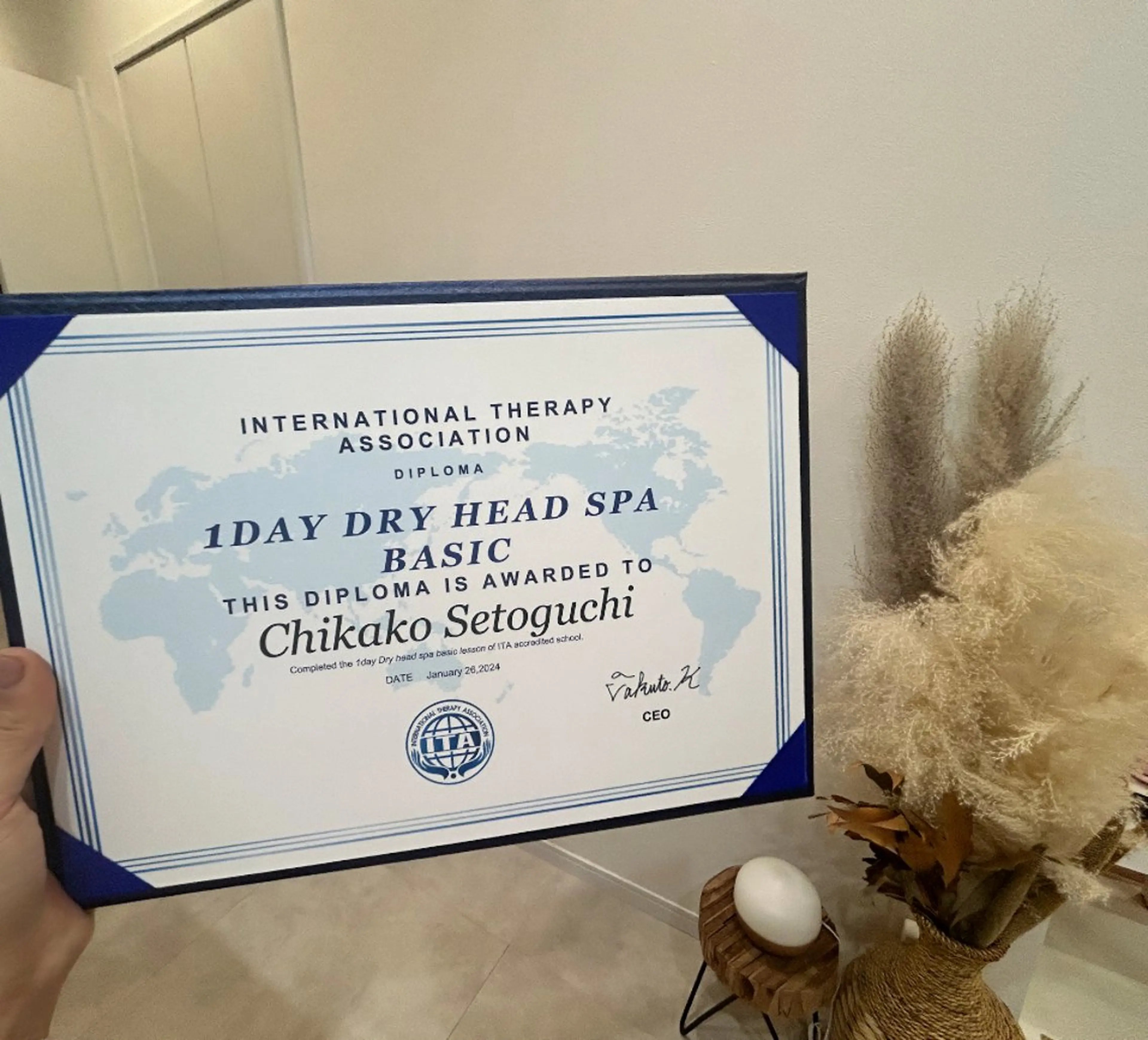 mimosa所属・瀬戸口 千香子のエステ・リラクイメージ