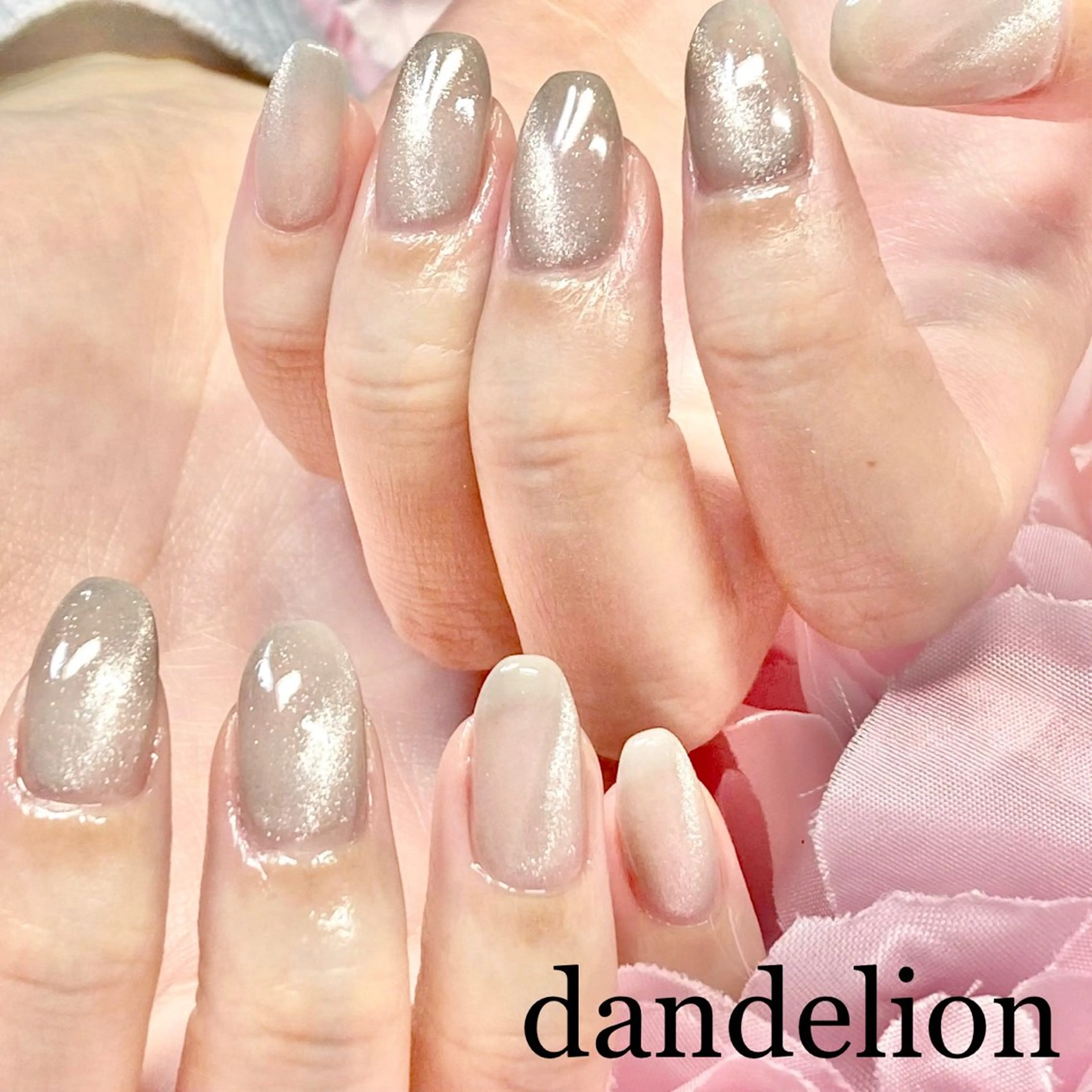 ネイル ハンドネイル ハンドケア dandelion ダンデライオンのネイルデザイン