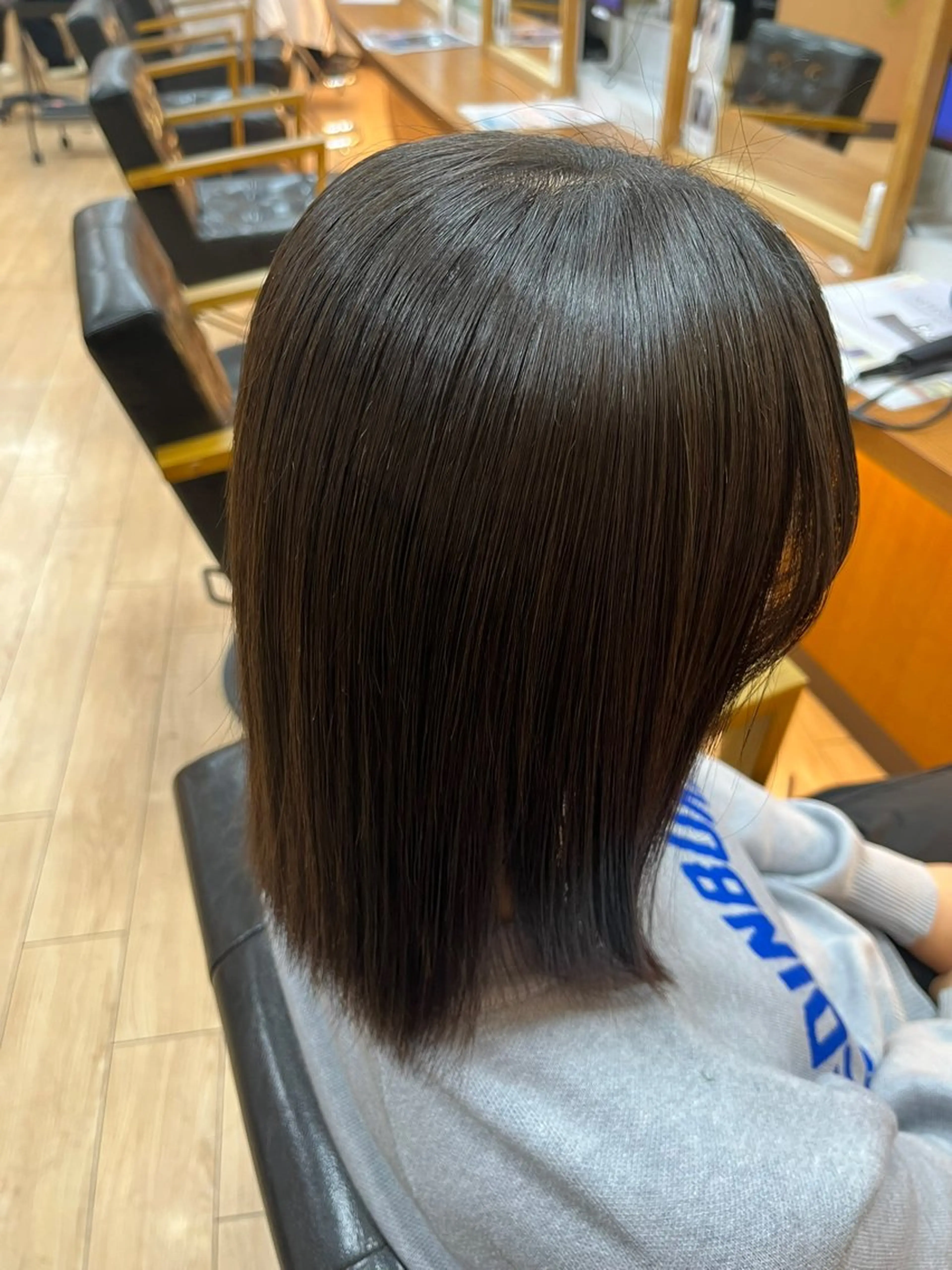 ミディアム 髪質改善ストレート ✨️小川涼のヘアスタイル