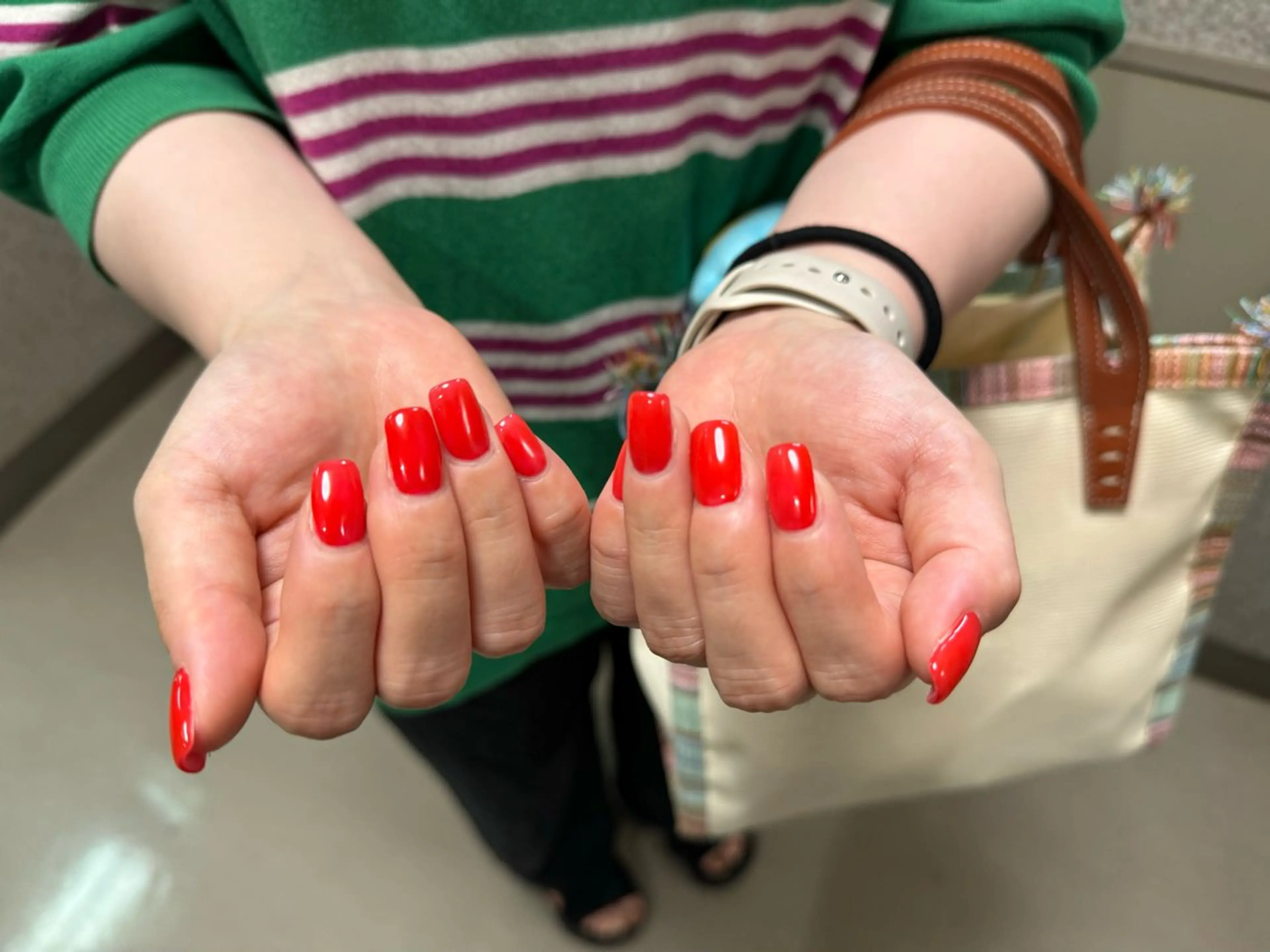 ネイル ジェルネイル パラジェル 夏ネイル MONICA KARENのネイルデザイン