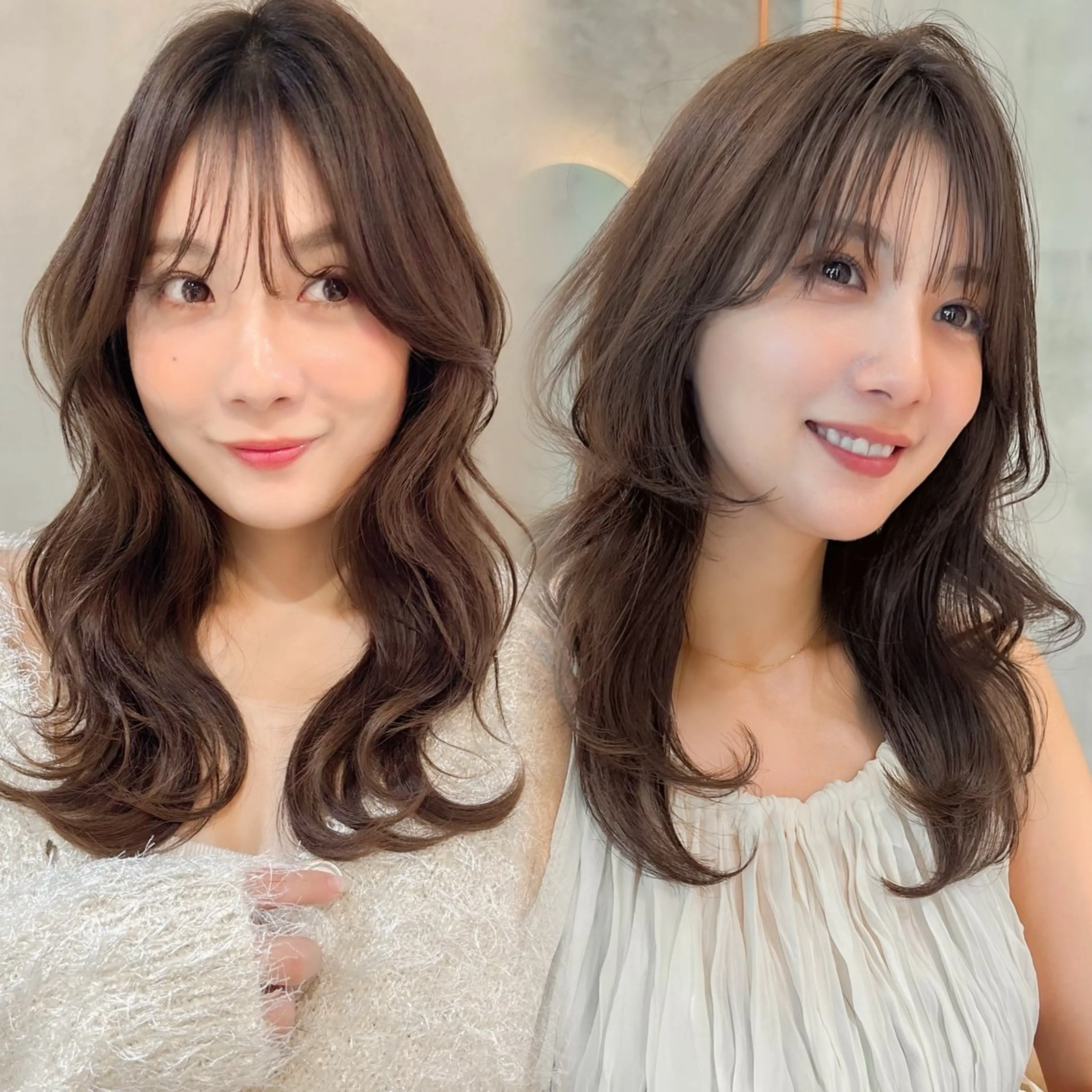 【4月限定⭐️当日◎】カット無料‼️＋艶カラー🫧＋高保湿トリートメント✨（ナノスチーム付き）の写真