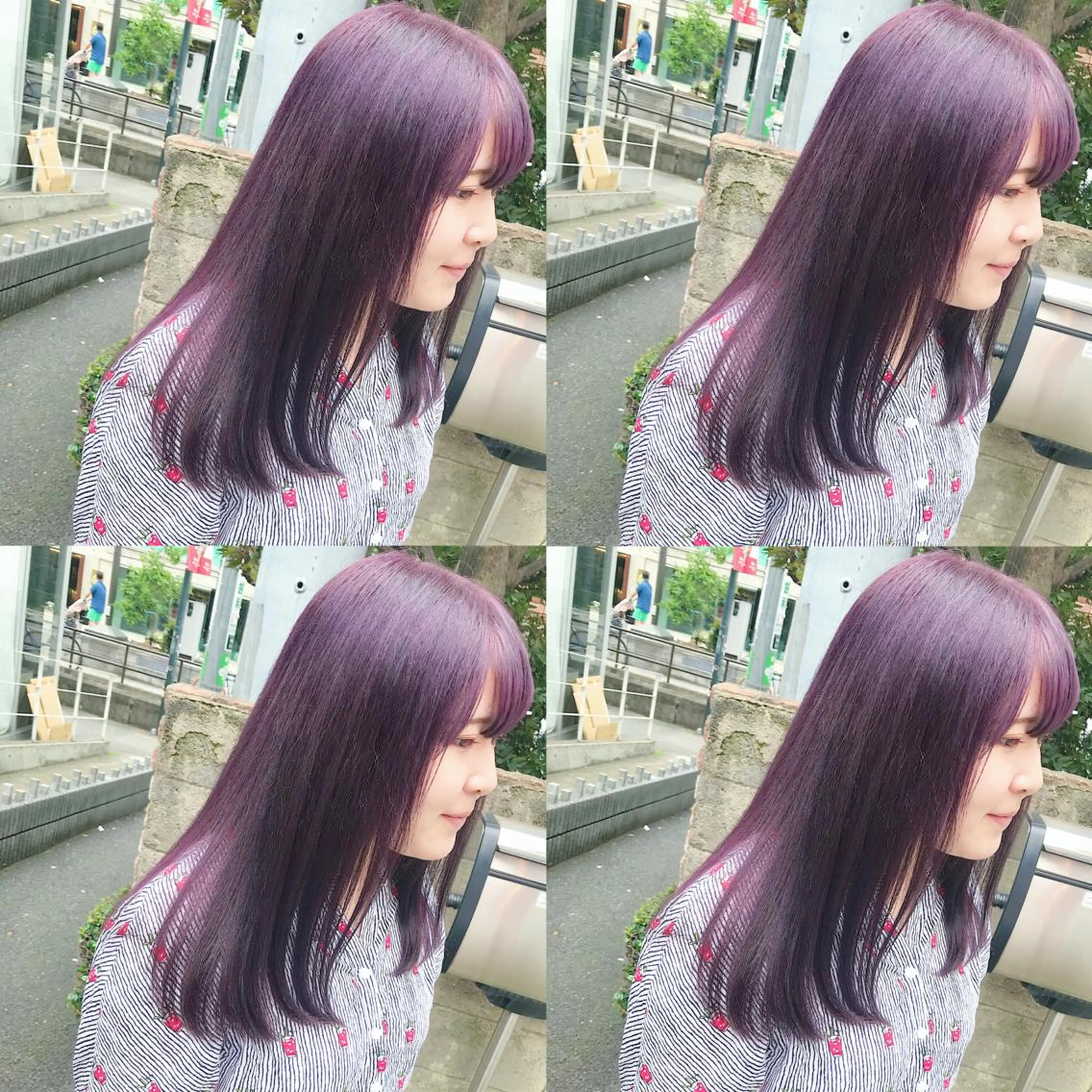 セミロング カラー ヘアアレンジ カット ヘアカラー トリートメント TAKUMAブリーチ /切りっぱなし🪽のヘアスタイル