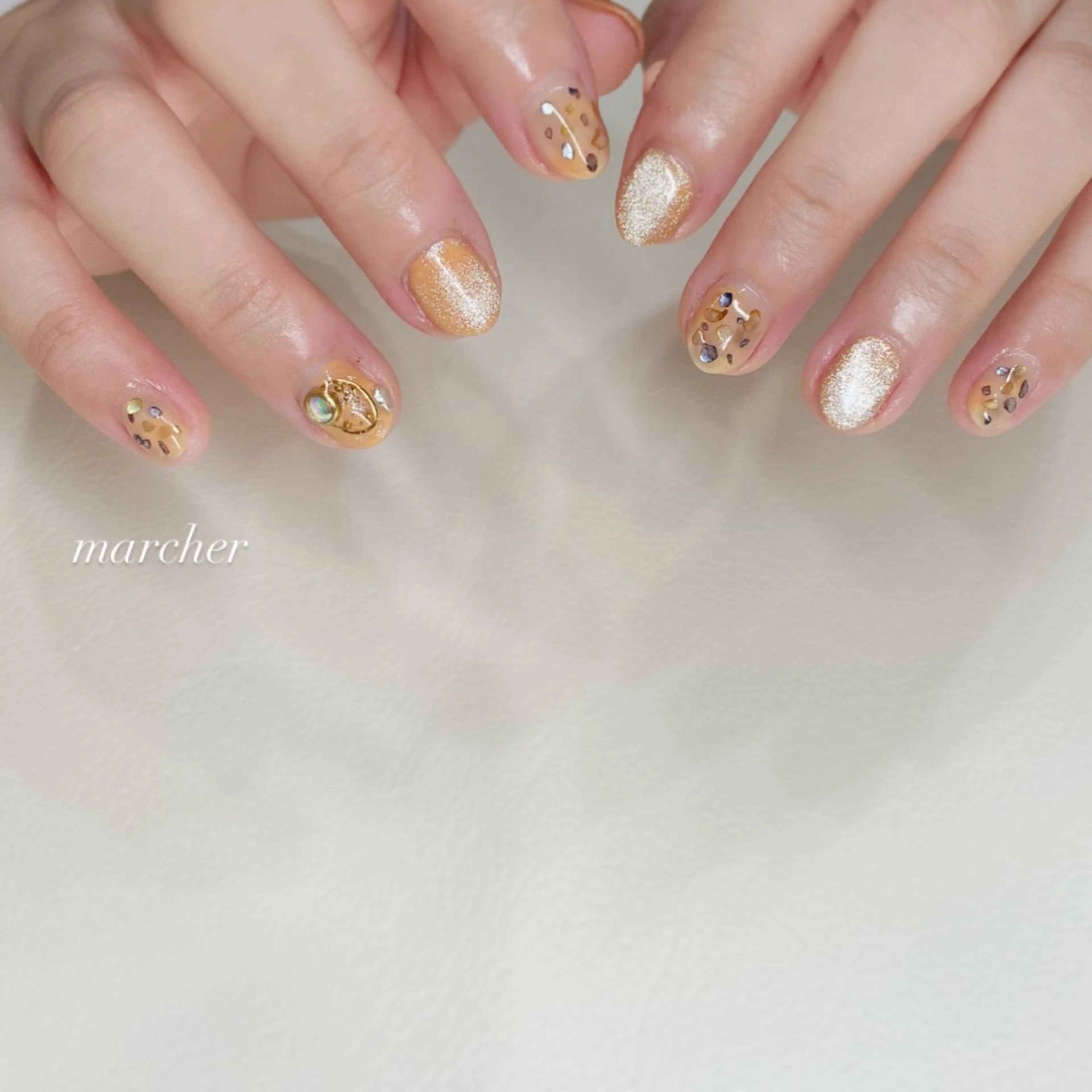 ネイル ハンドネイル Nailbeauty marcherのネイルデザイン