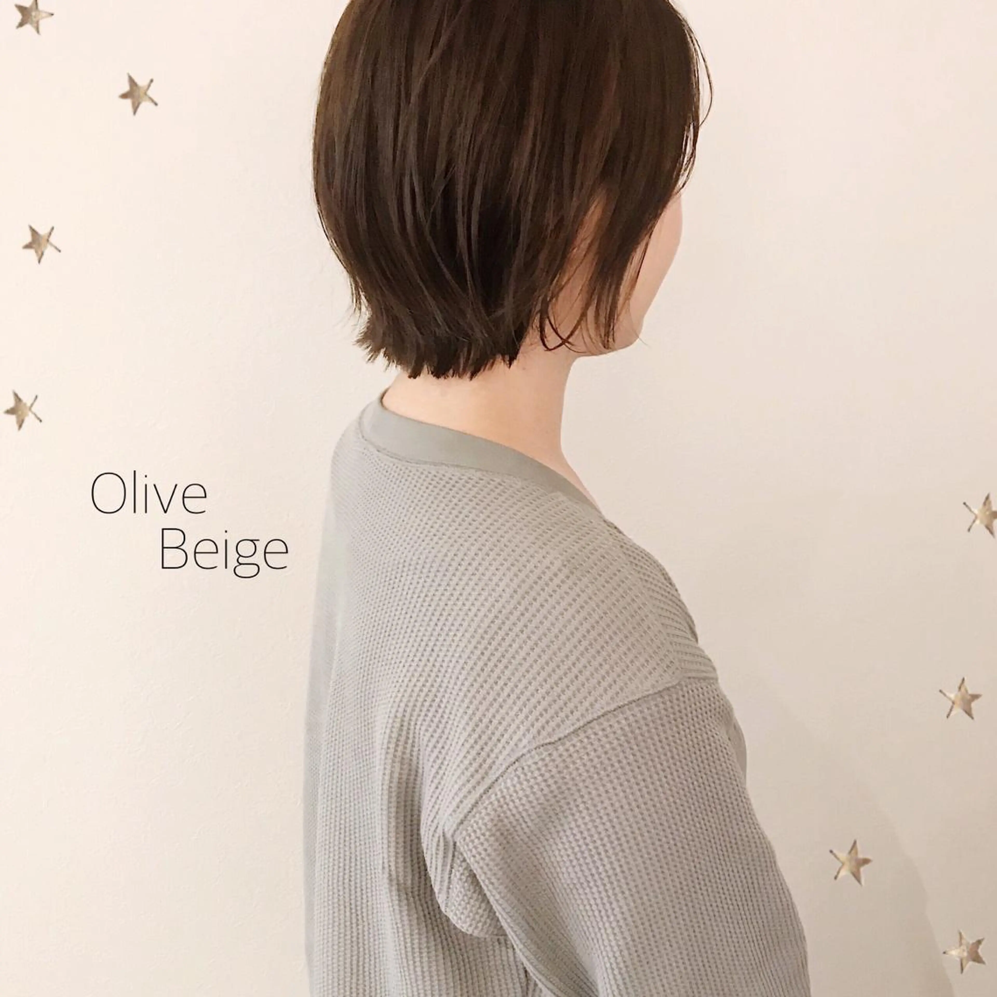 ショート カラー 市川 千夏のヘアスタイル