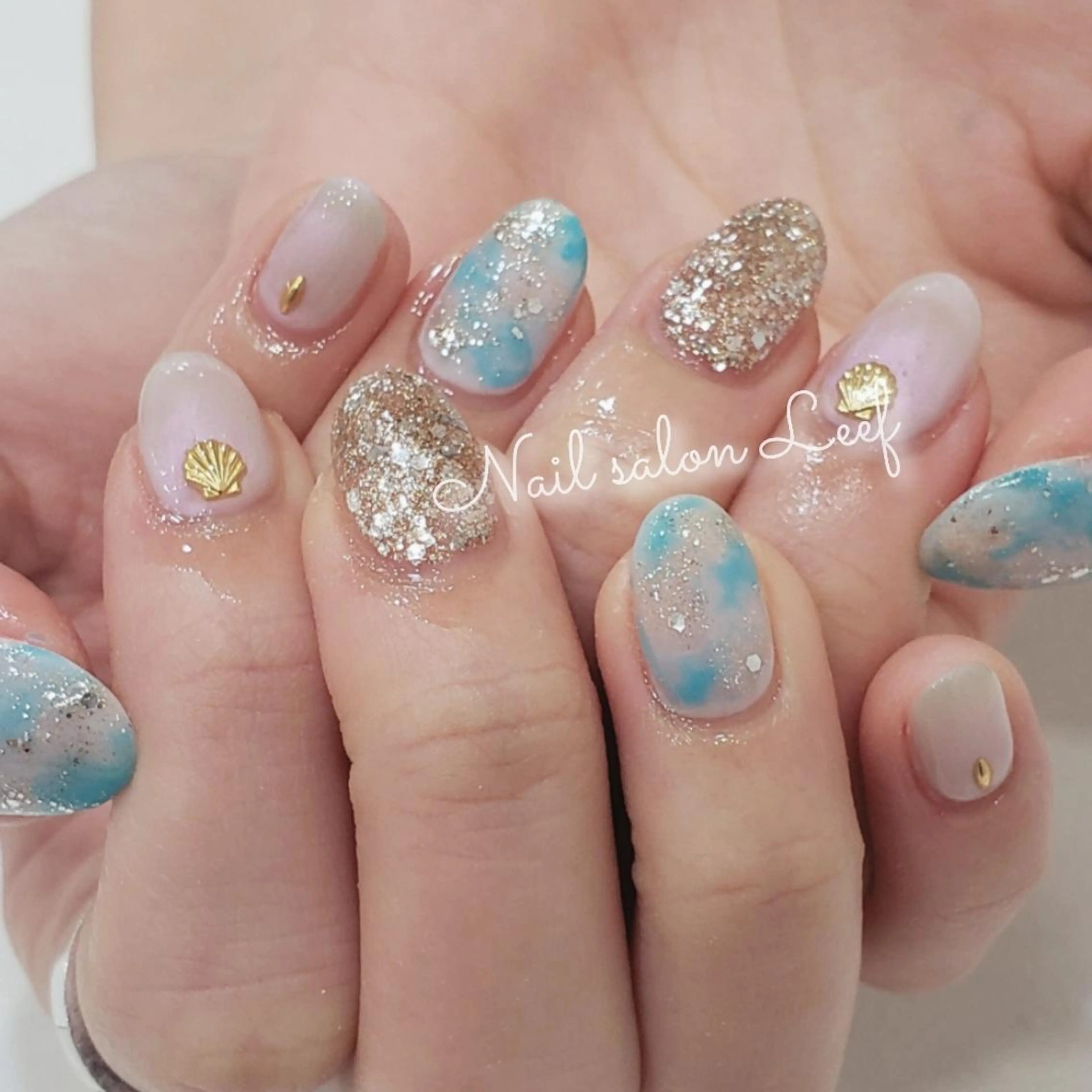 ネイル Nail leef《リーフ》所属・kahosan 𓆉のネイルデザイン