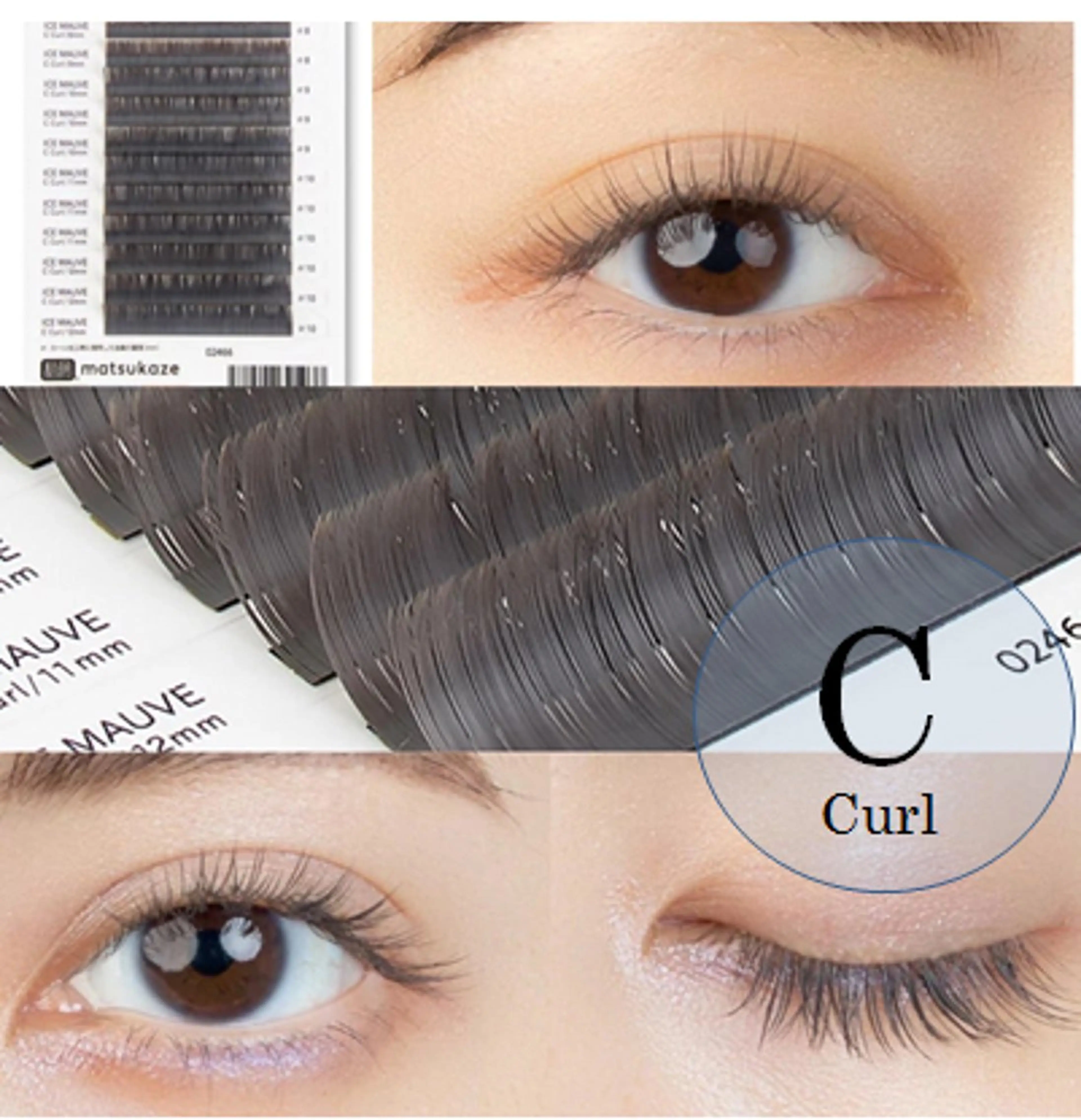 マツエク・マツパ マツエク 六花 〜rikka〜のマツエク・マツパデザイン