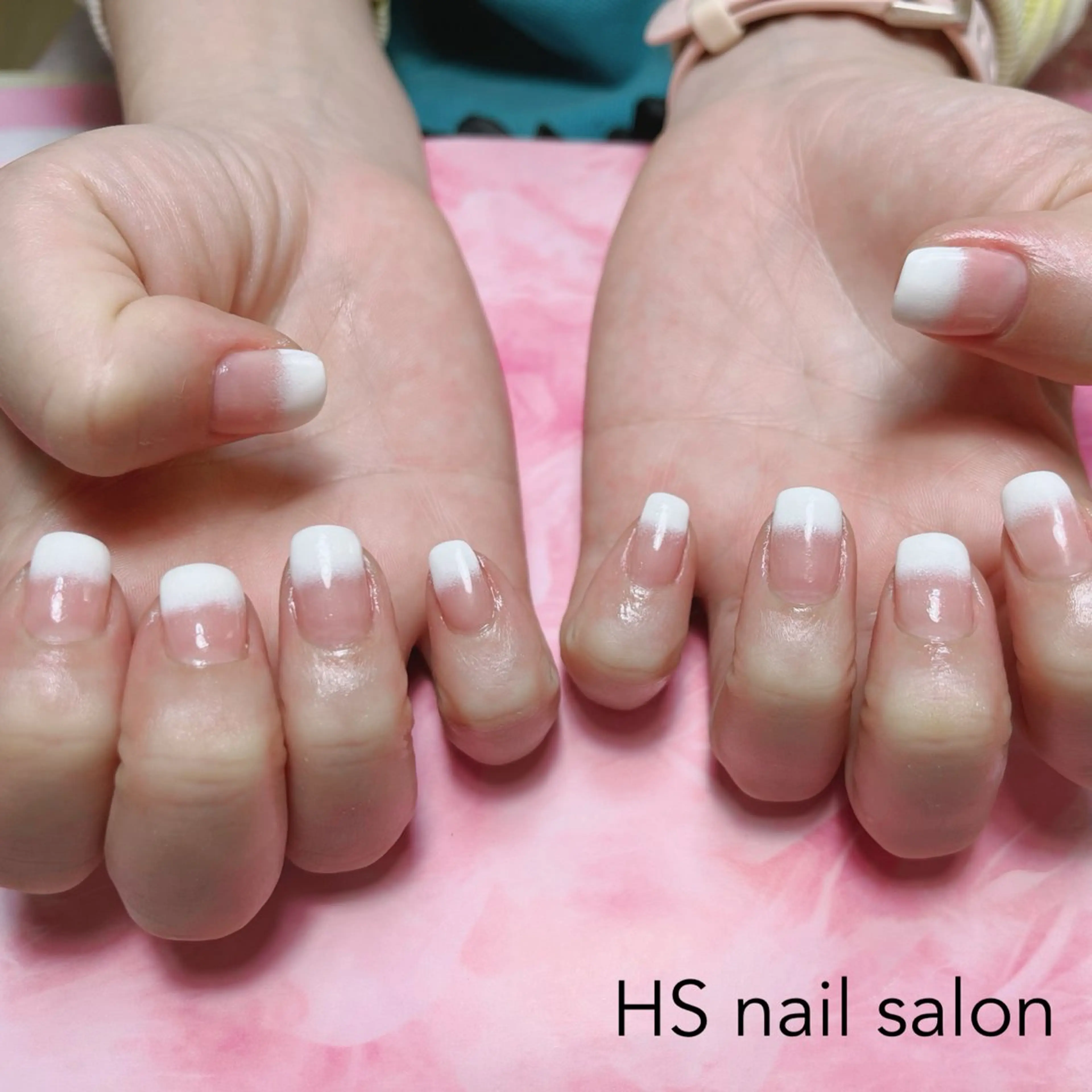 ショート ハンドネイル hs nail salonのネイルデザイン