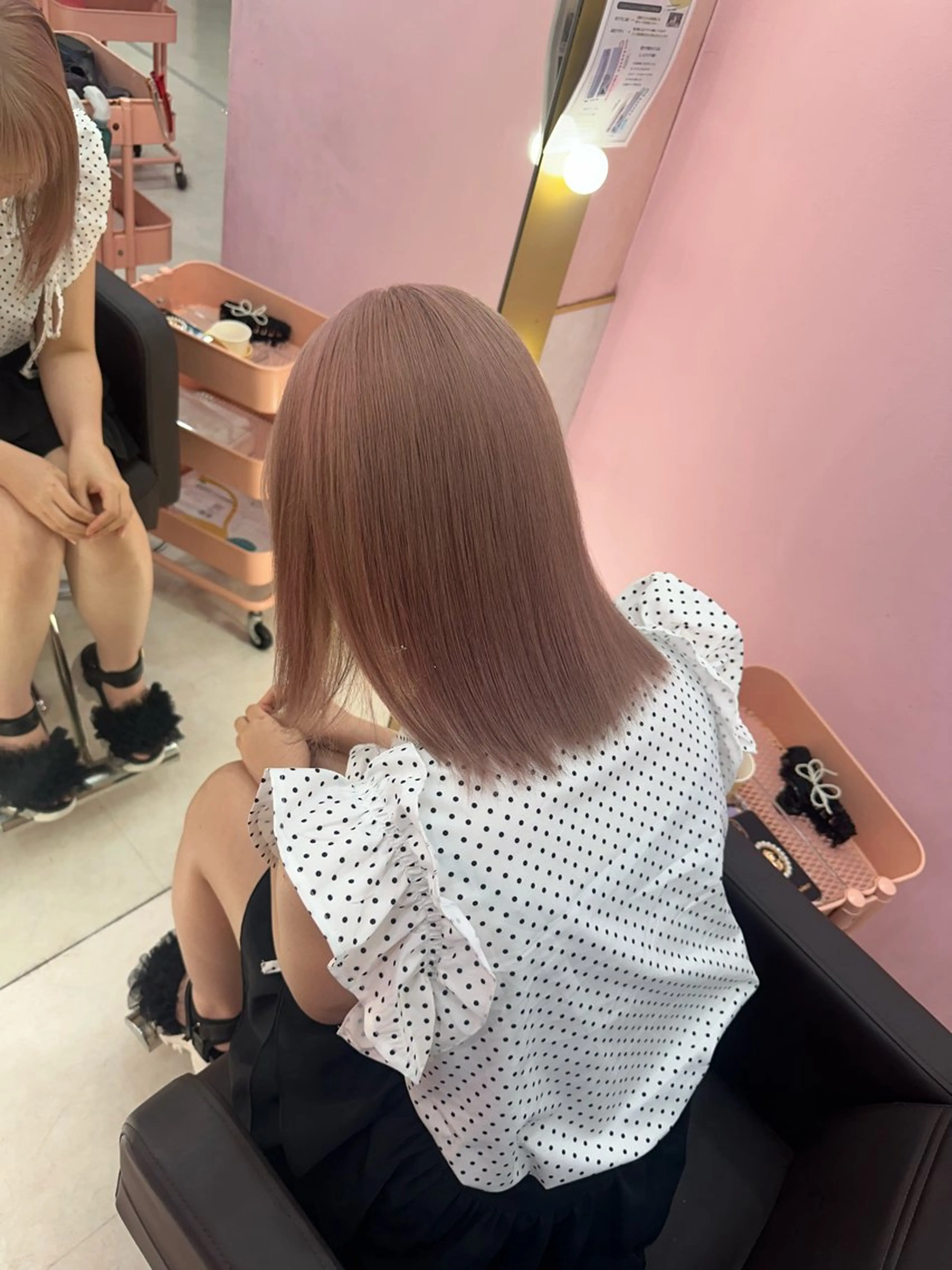 ミディアム カラー カット ヘアカラー トリートメント ブリーチ指名 No.1🦋KOKIのヘアスタイル