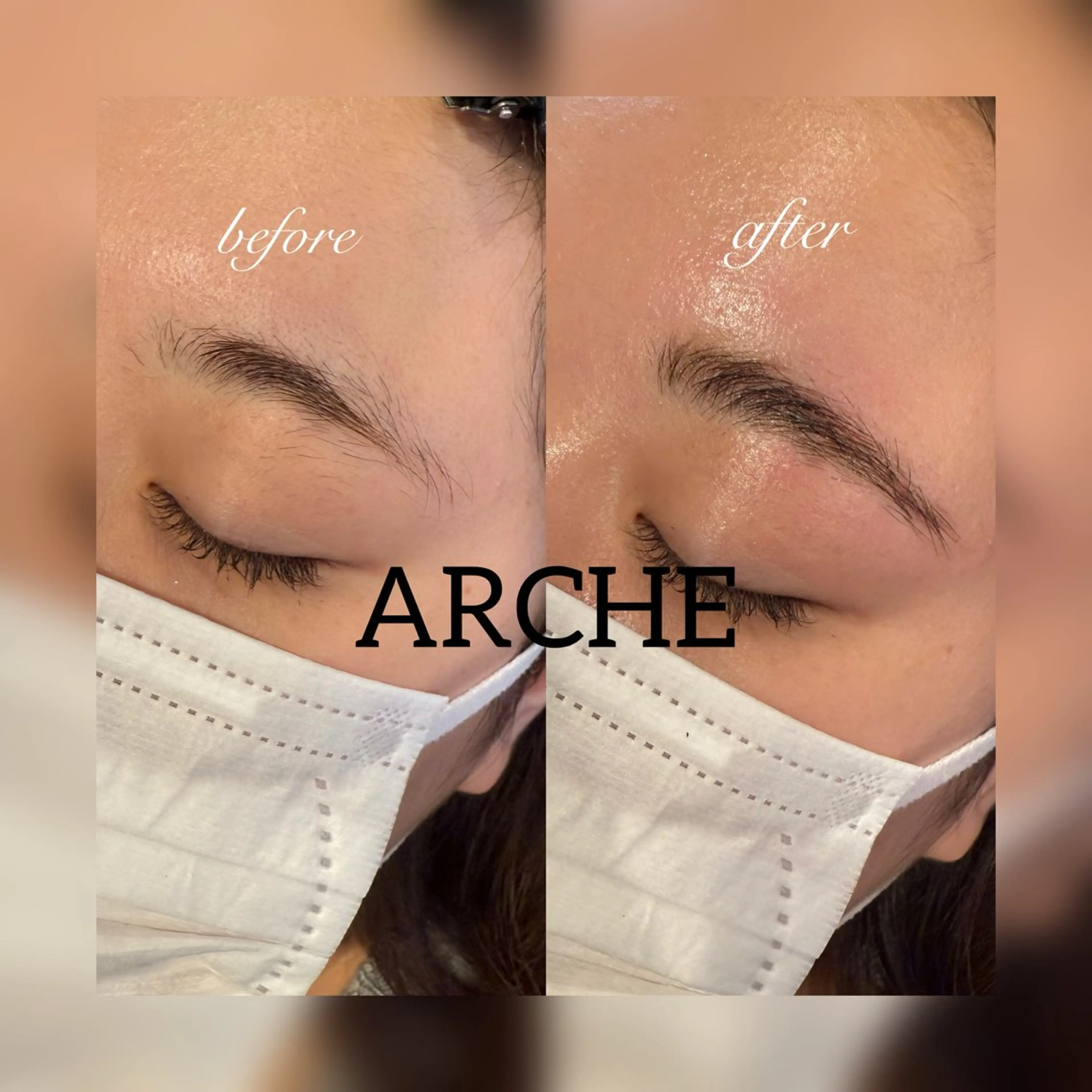 アイブロウ ハリウッドブロウリフト eyebrow ARCHE 川上🌿の眉毛・アイブロウイメージ