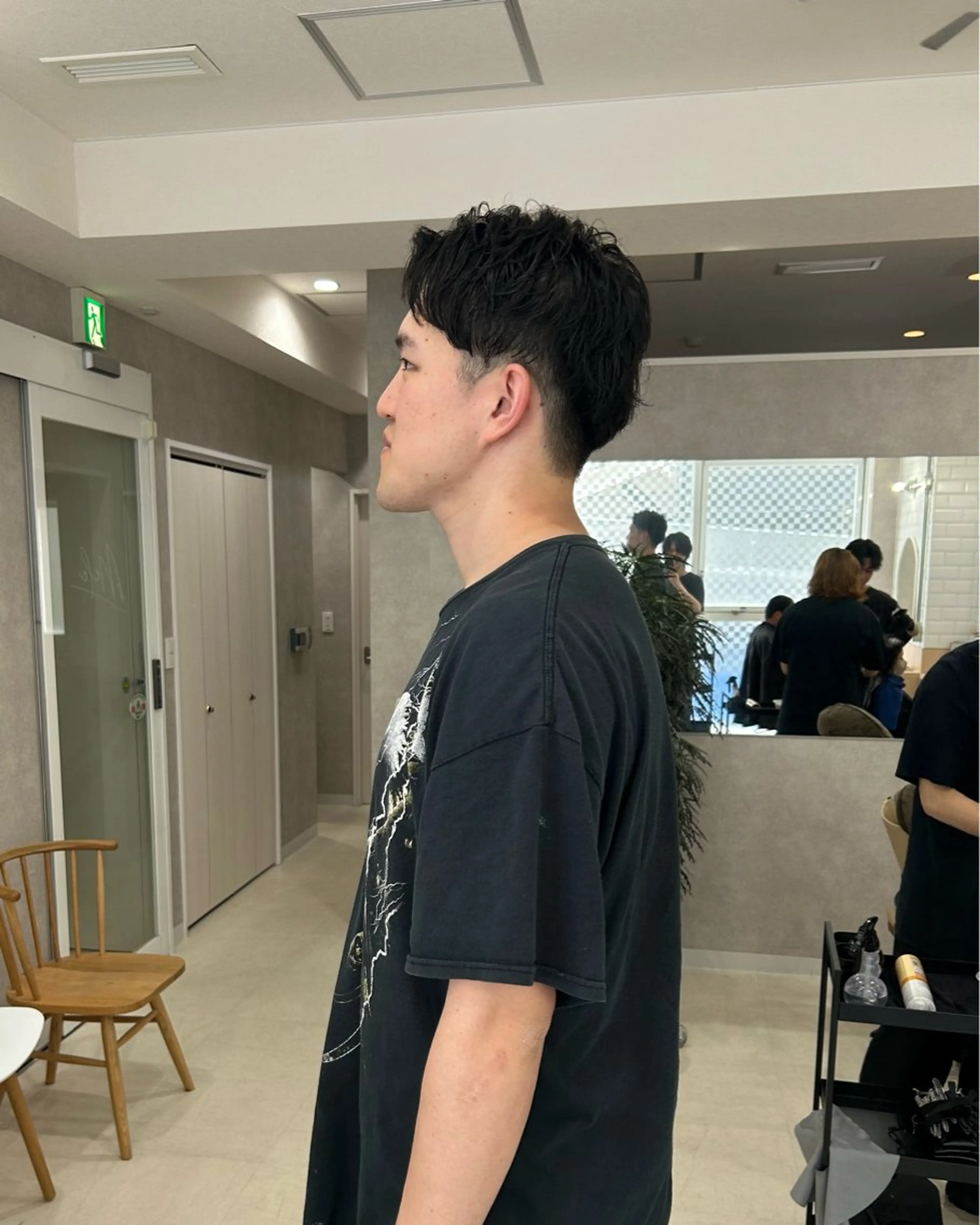 ショート メンズ メンズカット/透明感 石山浩二のヘアスタイル