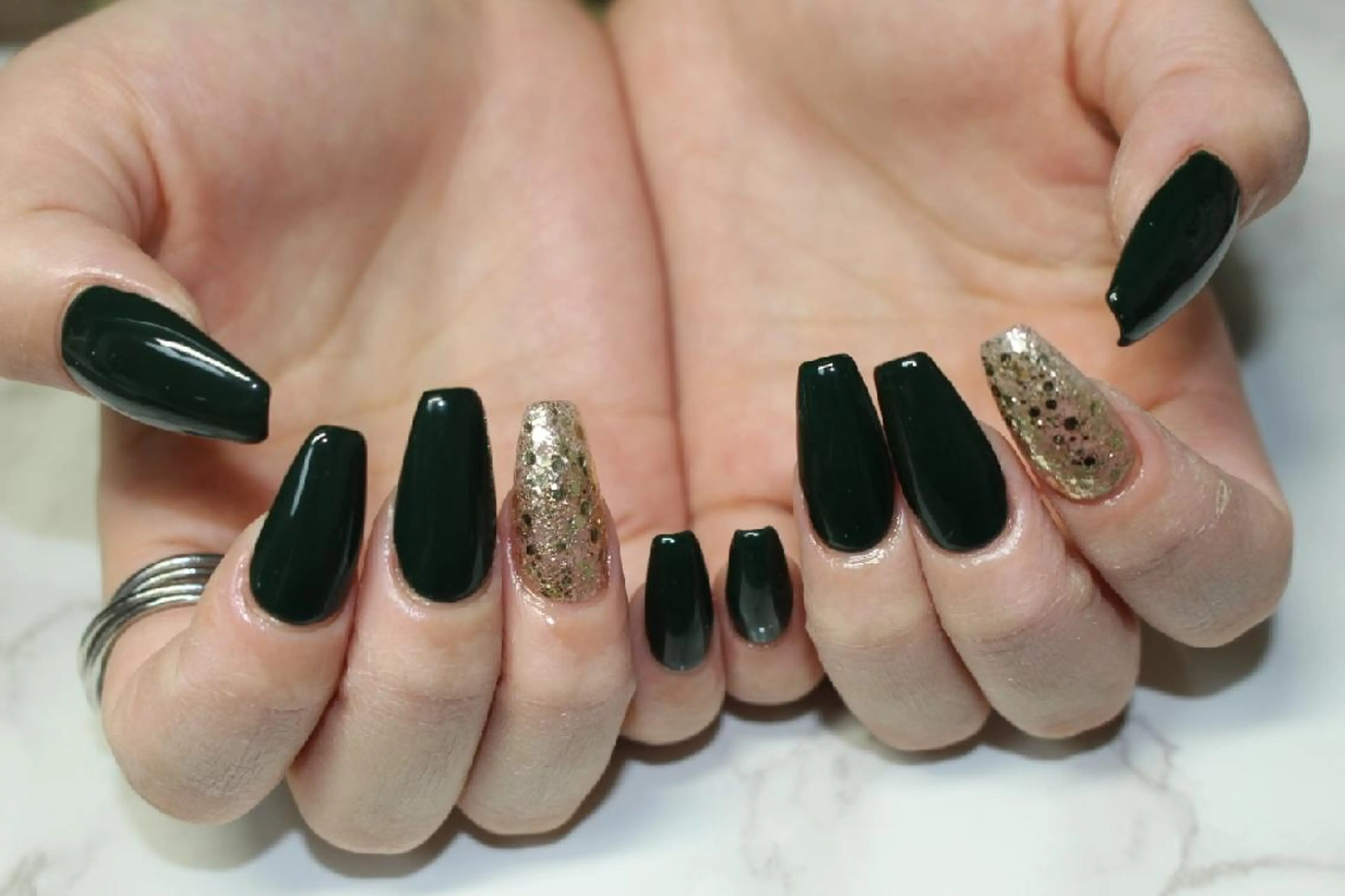 ネイル yu-a  スカルプ ネイルのネイルデザイン