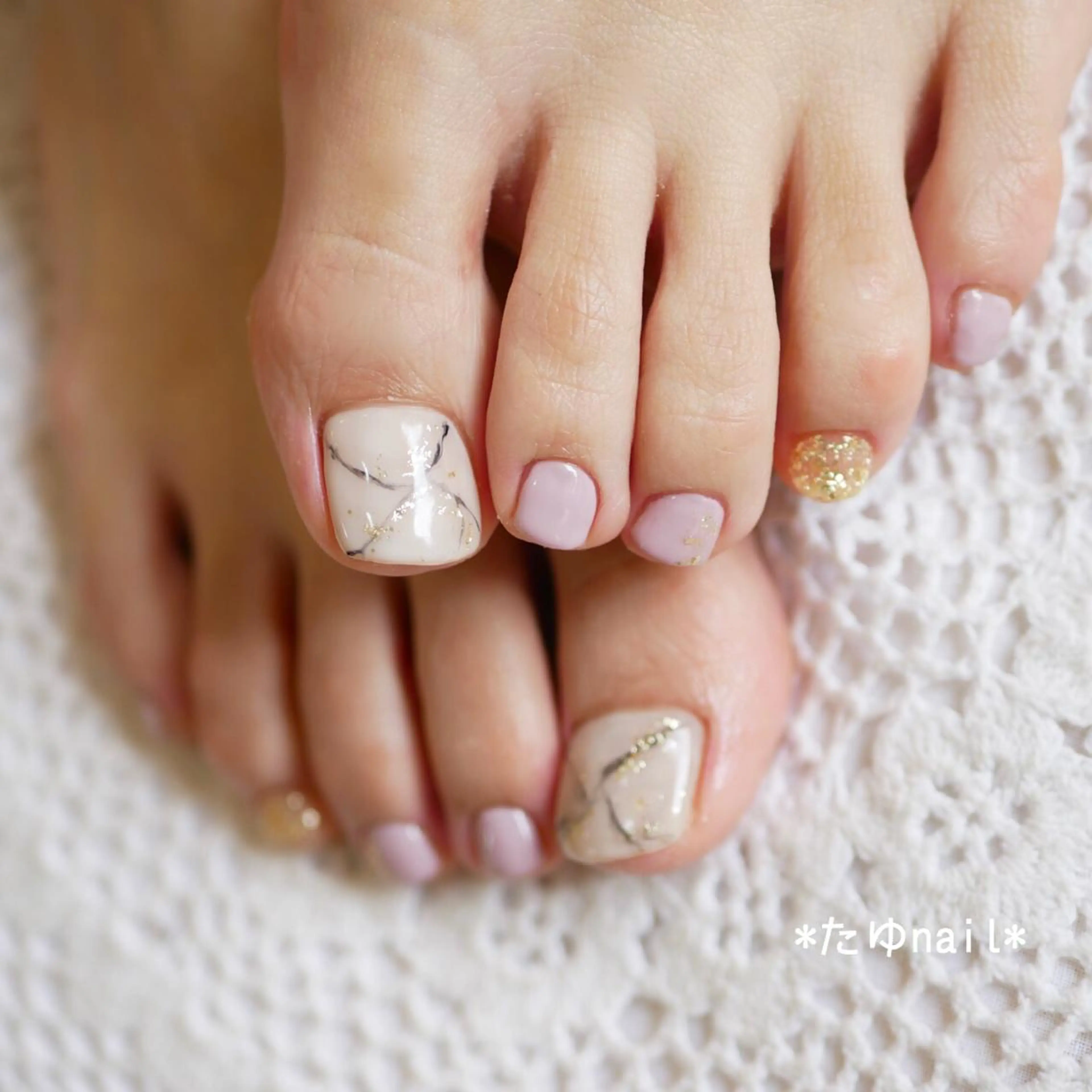 ネイル フットネイル ネイルサロン 【たゆnail】のネイルデザイン