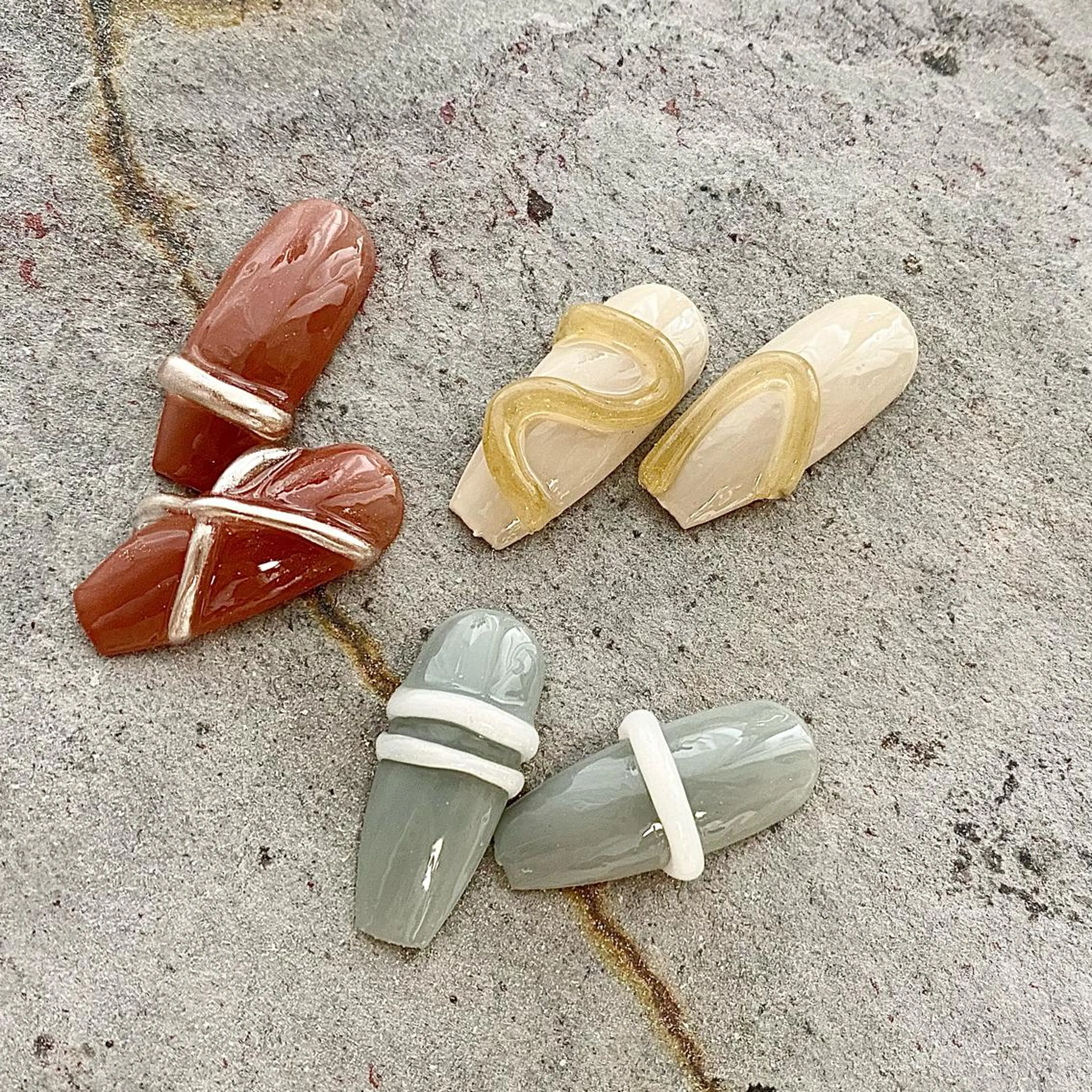 ネイル Ray. /綺麗目ニュアンスのネイルデザイン