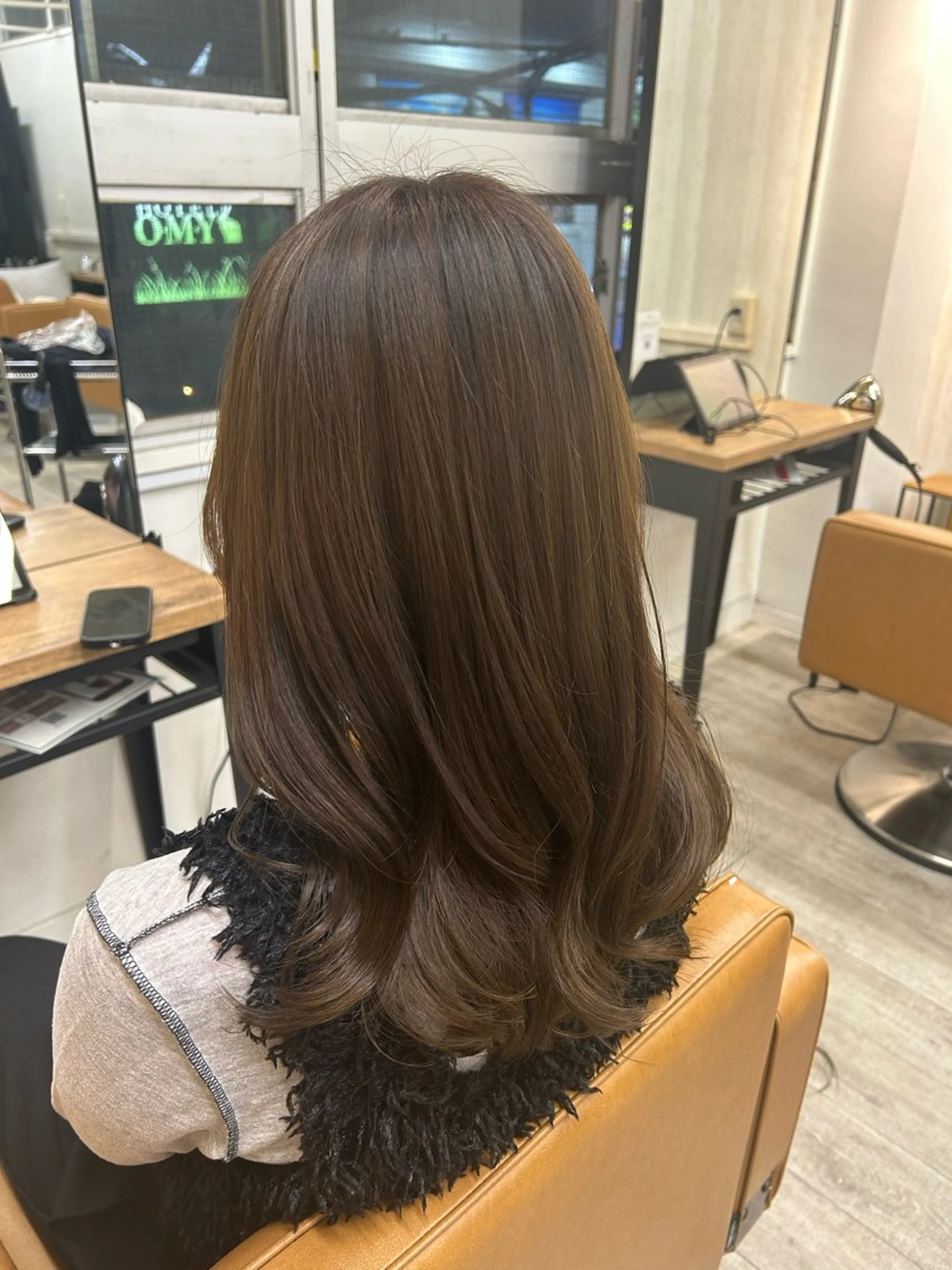 ミディアム カラー ベージュカラー カット ヘアカラー トリートメント ⚜️メンズカット・パ ーマ/ひかる⚜️のヘアスタイル