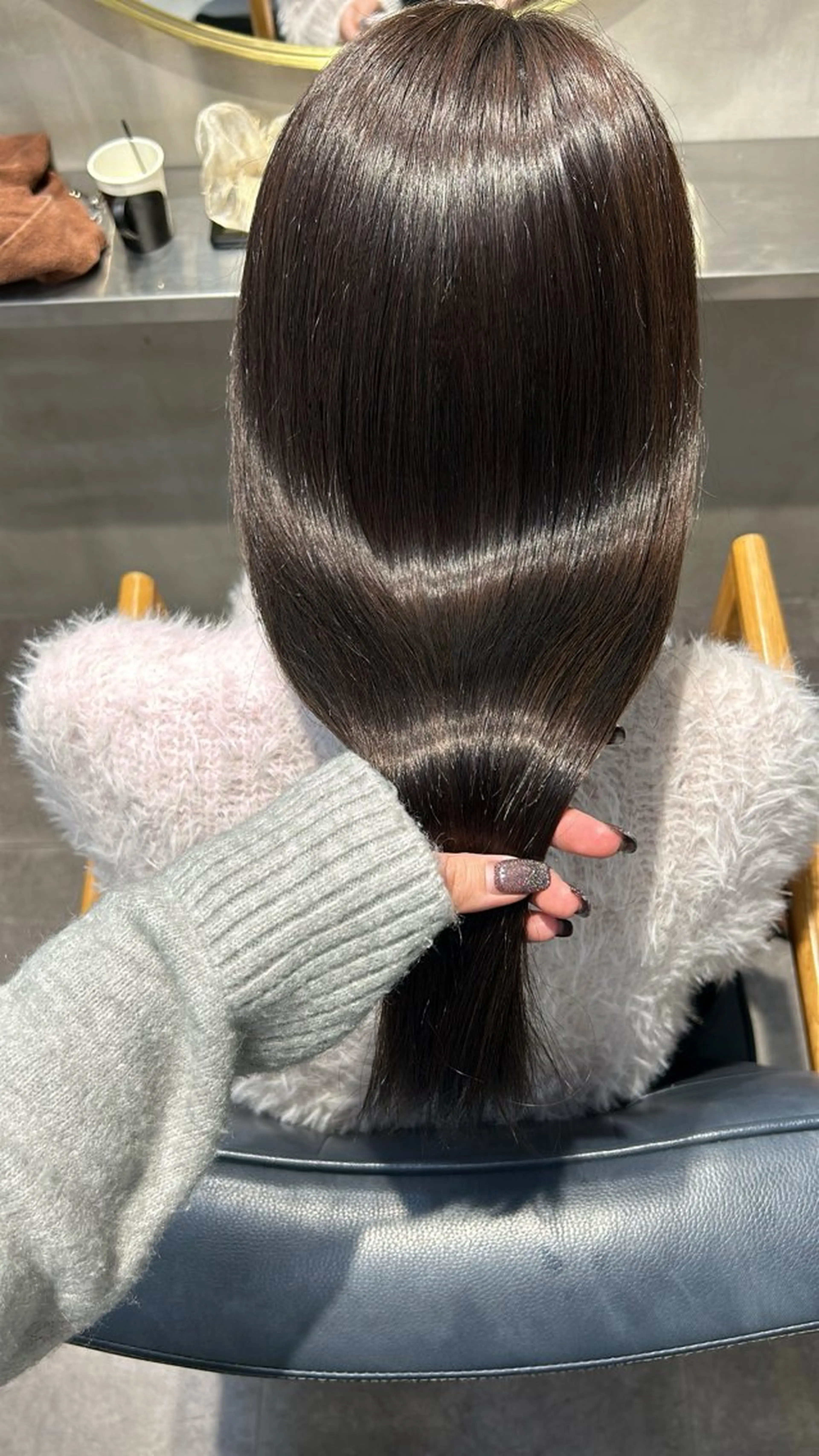 💍髪質改善💍リンゴ幹細胞トリートメント🍎＋カラーの写真