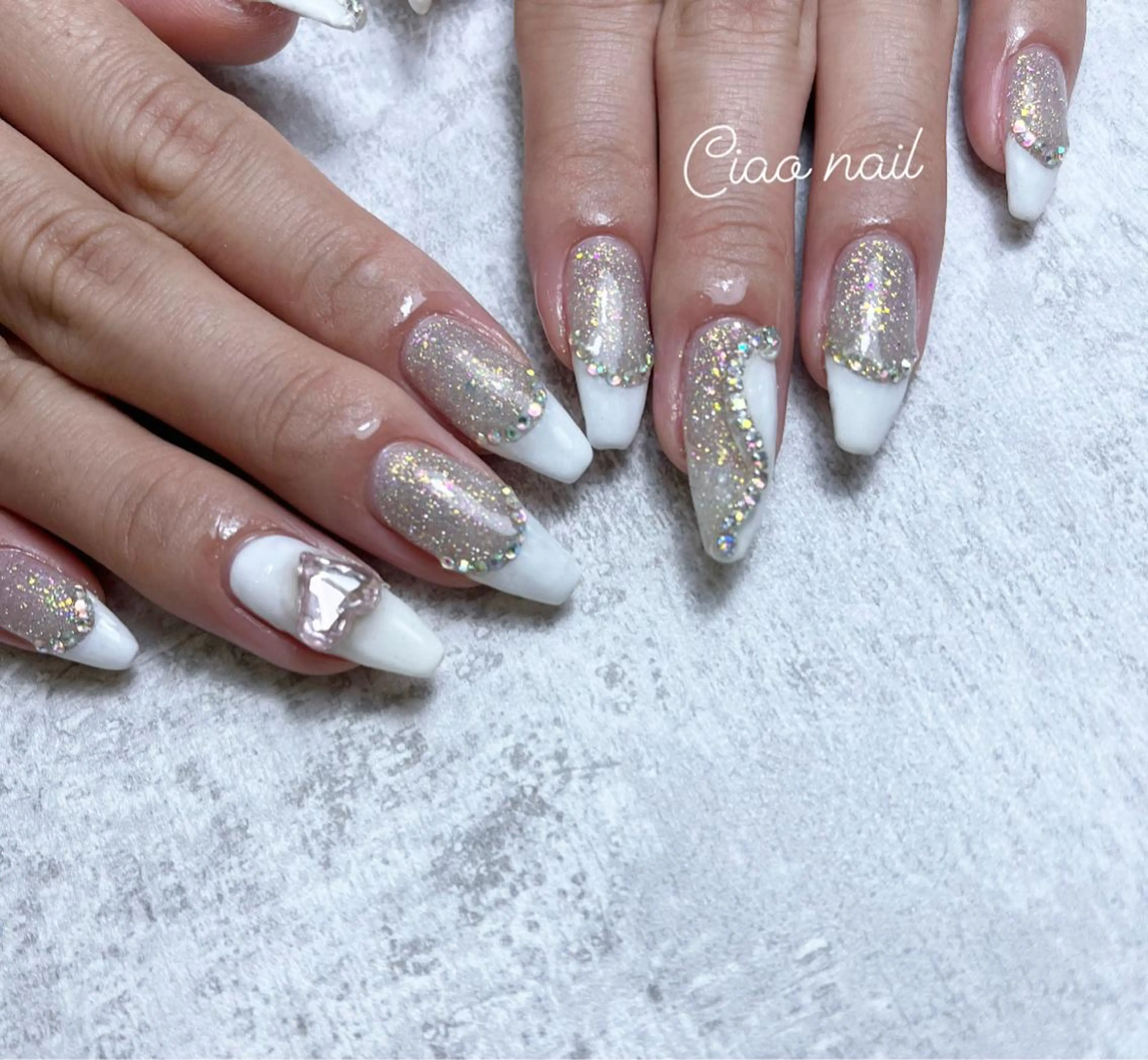 ネイル ワンホンネイル #Amin nail salonのネイルデザイン
