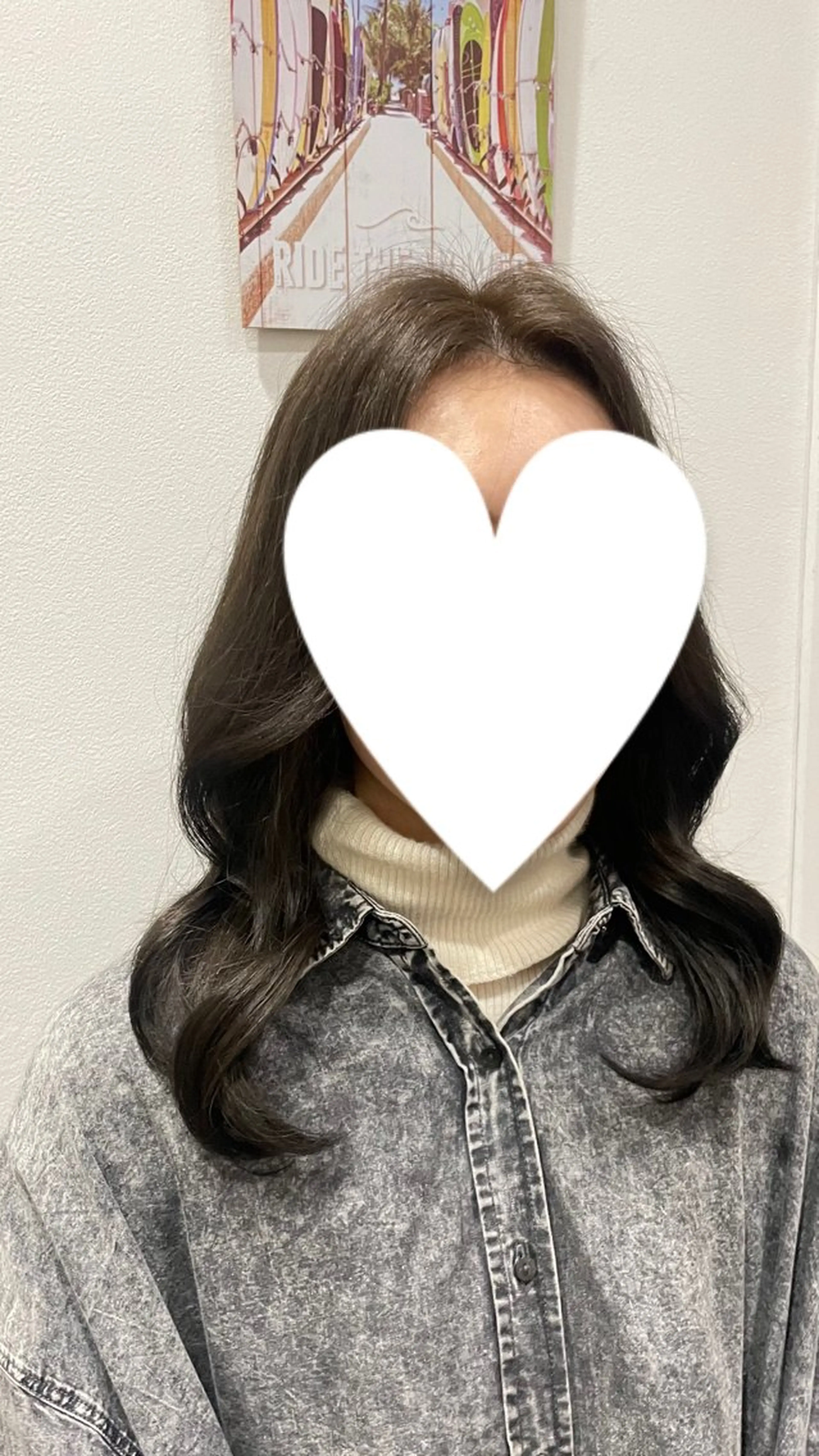 セミロング くびれヘア 韓国風ヘア 🖤keina🖤 詳細必読:*･のヘアスタイル