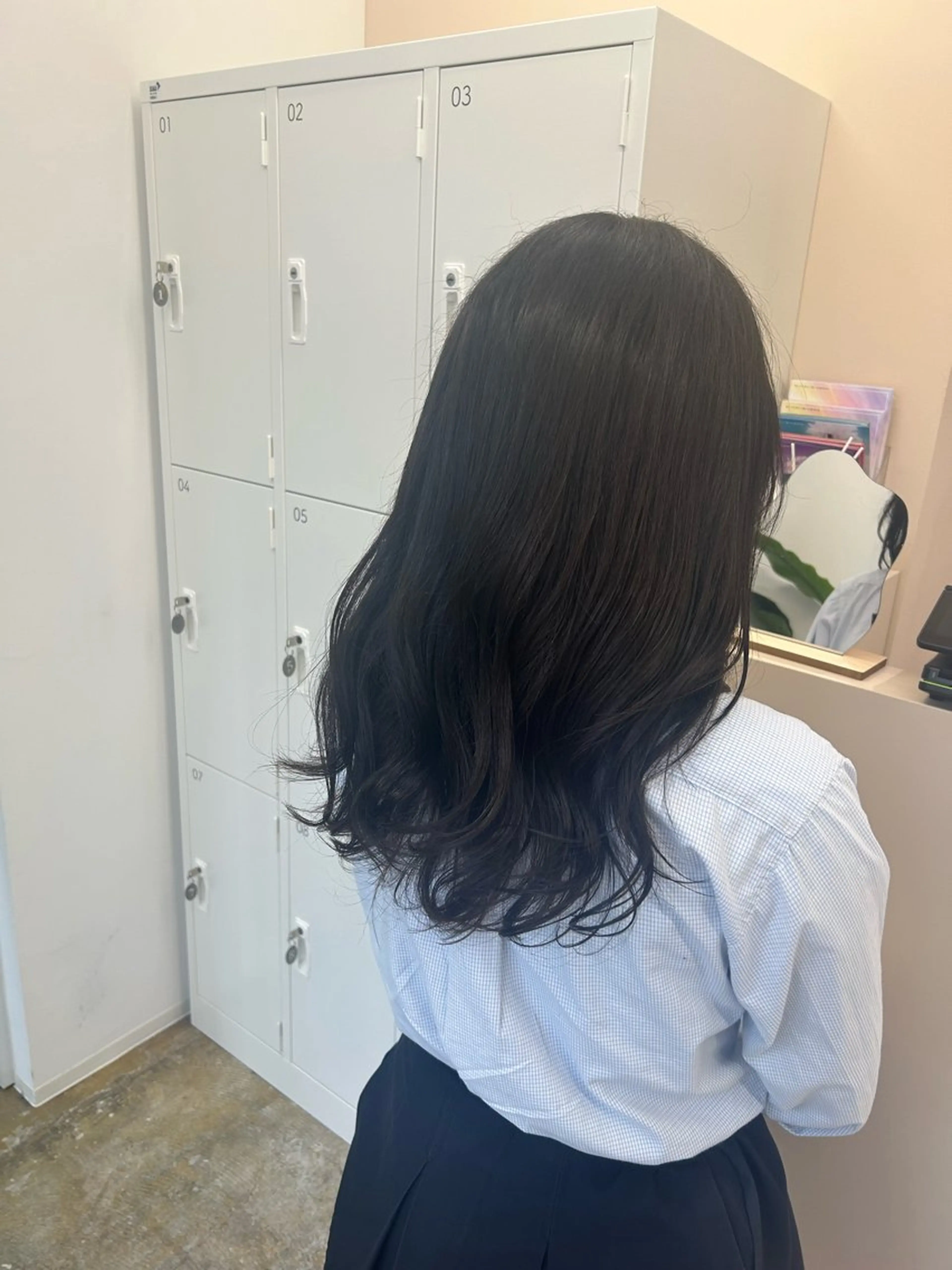 ロング カラー カット ヘアカラー トリートメント Nanaha /レイヤーカットのヘアスタイル