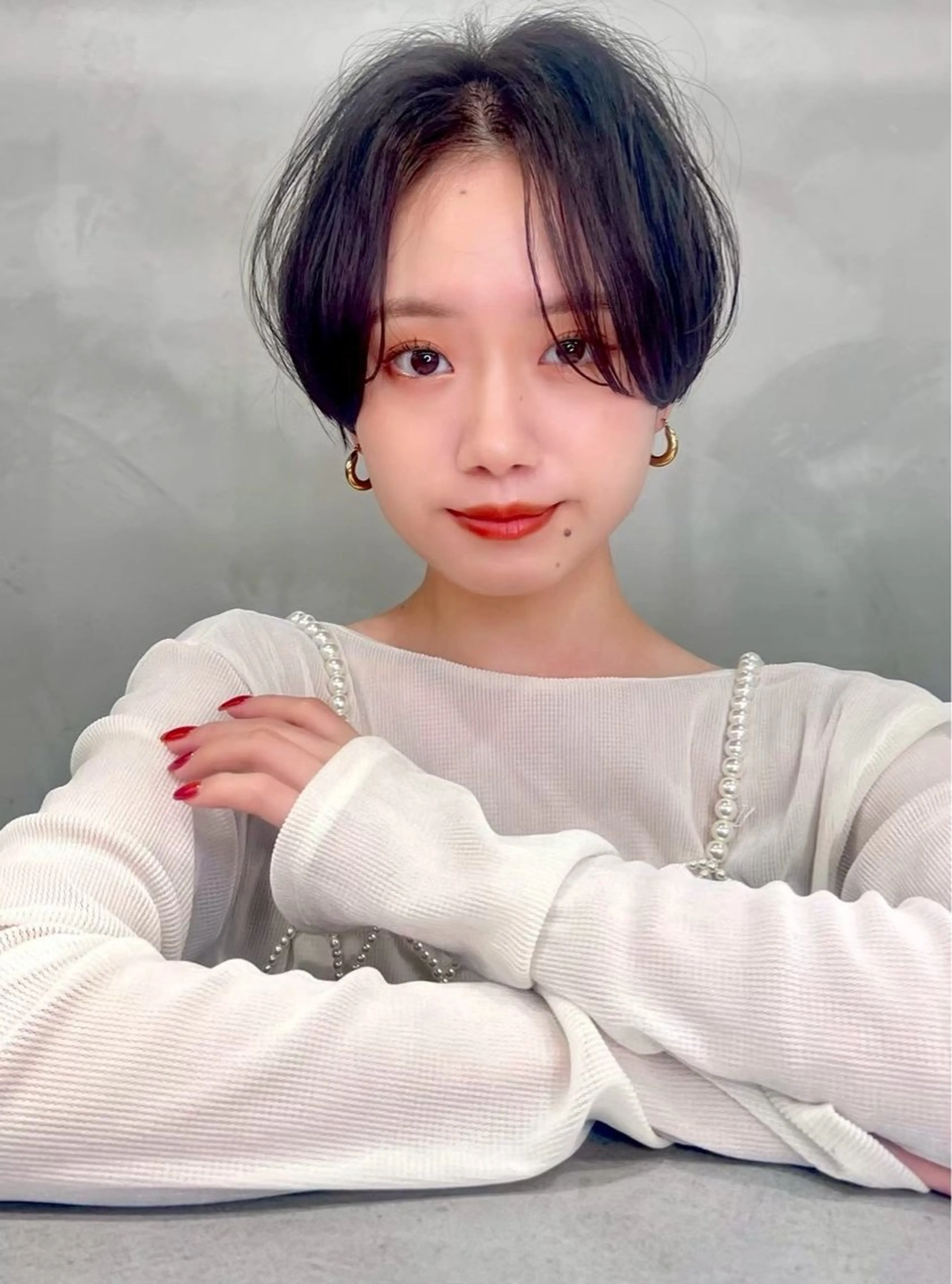 ショート 🩵レイヤー/ショー ト/🫧harukaのヘアスタイル