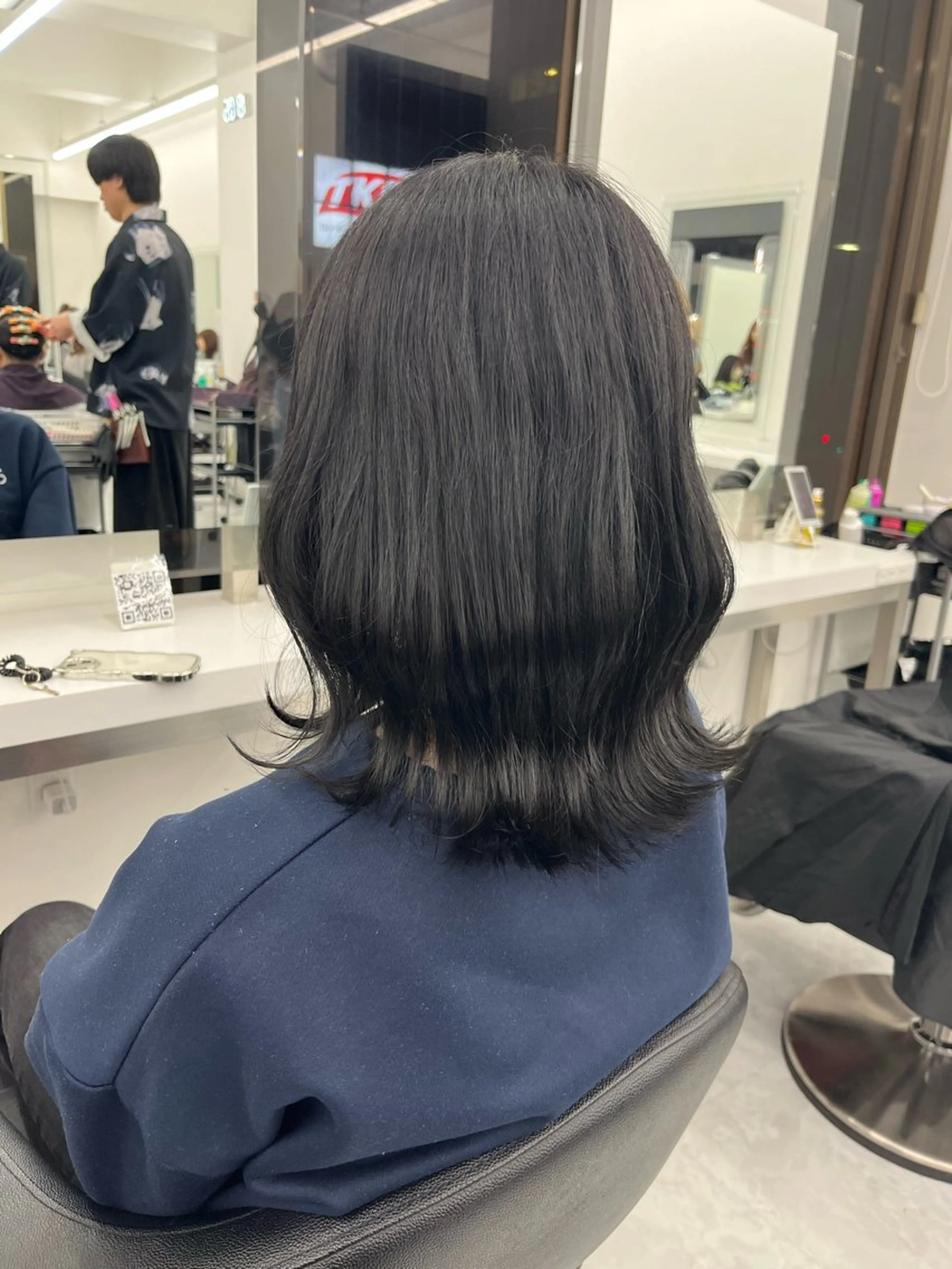 セミロング カラー 黒髪 ヘアカラー トリートメント 💖トレンド春夏 カラー💖FUTAのヘアスタイル