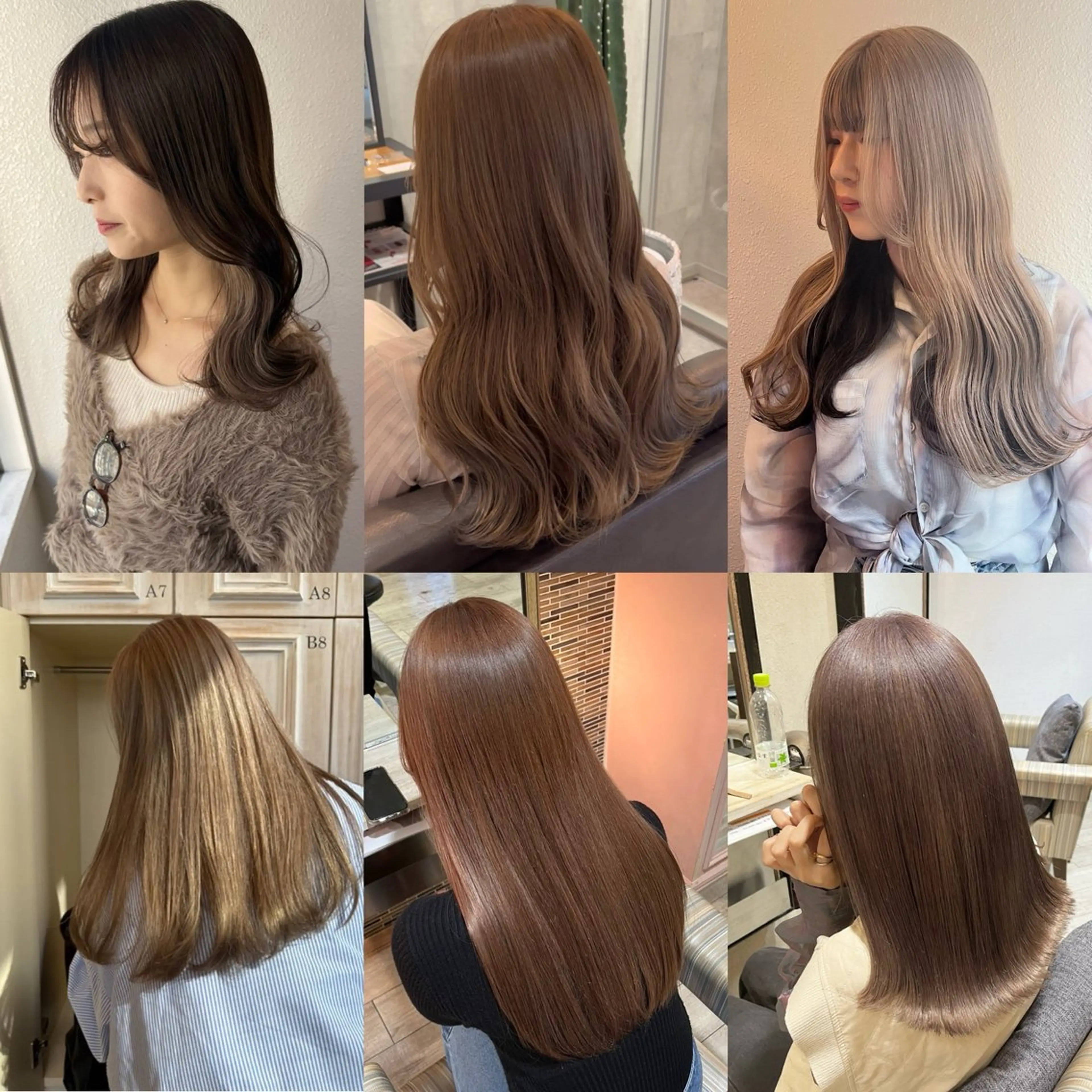 ロング カラー あさだ しゅうたろうのヘアスタイル