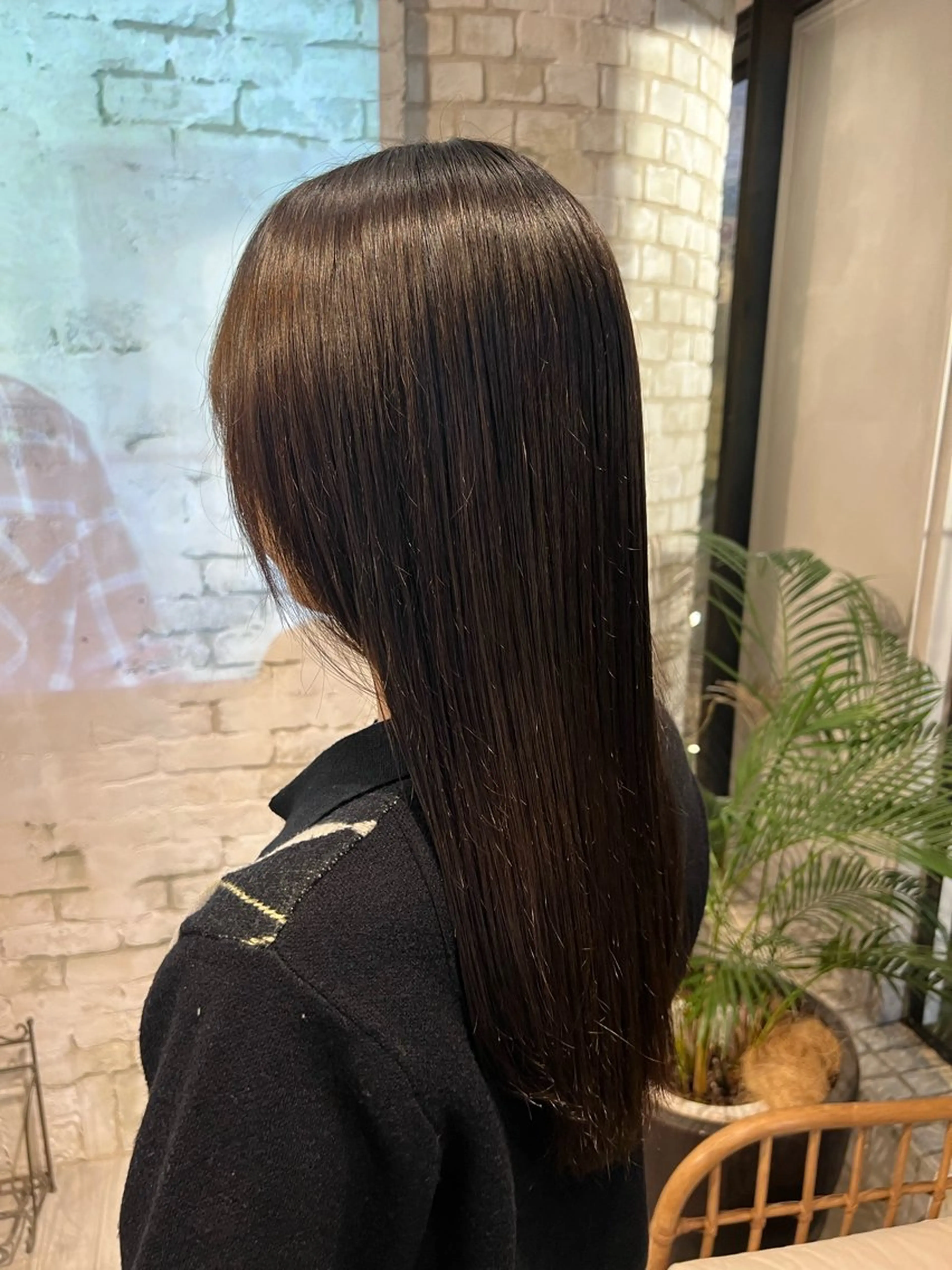 ロング 縮毛矯正 ショートカット✨/ 木下明哉のヘアスタイル