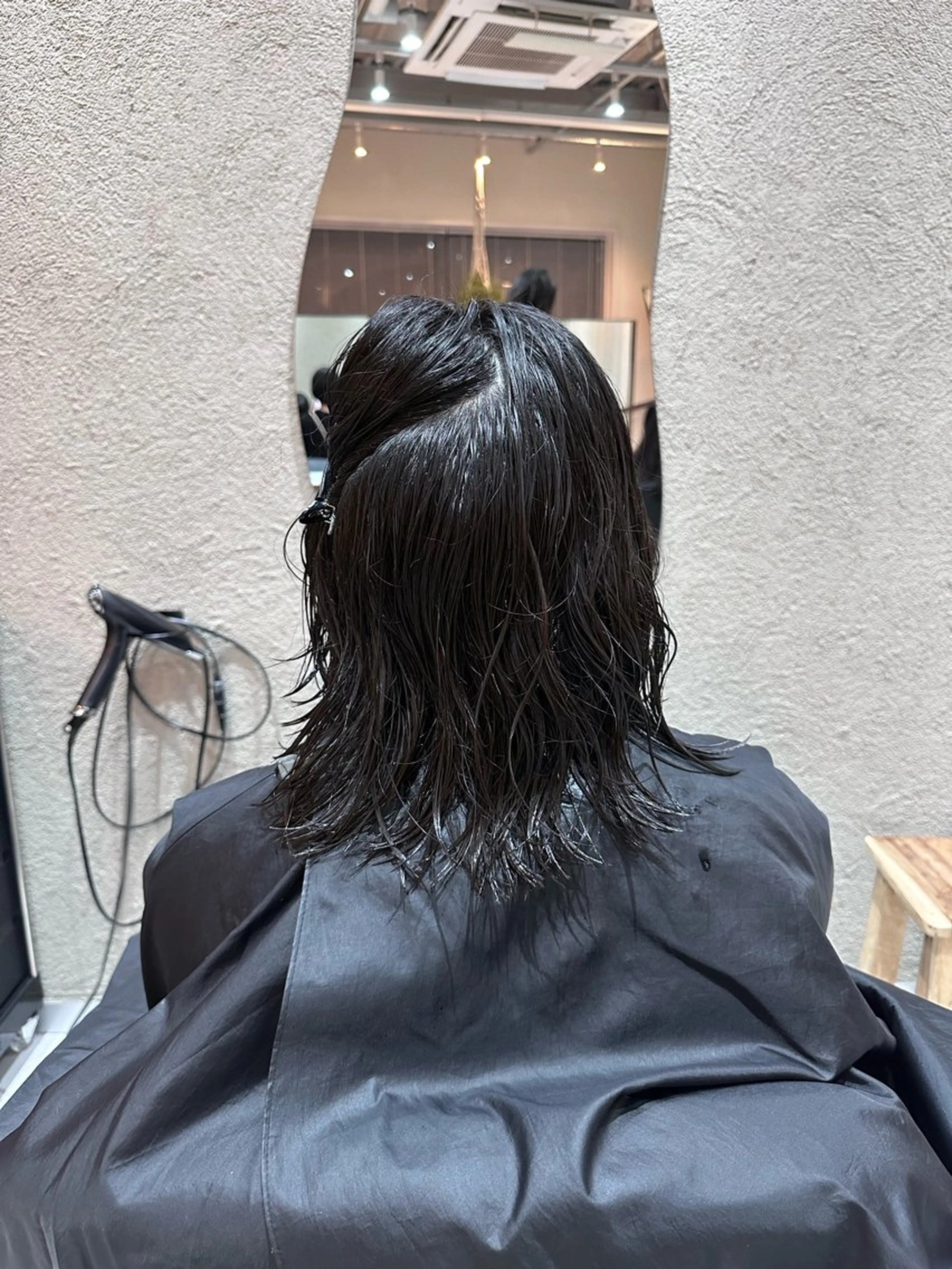 ミディアム 縮毛矯正 トリートメント Shiro RENのヘアスタイル