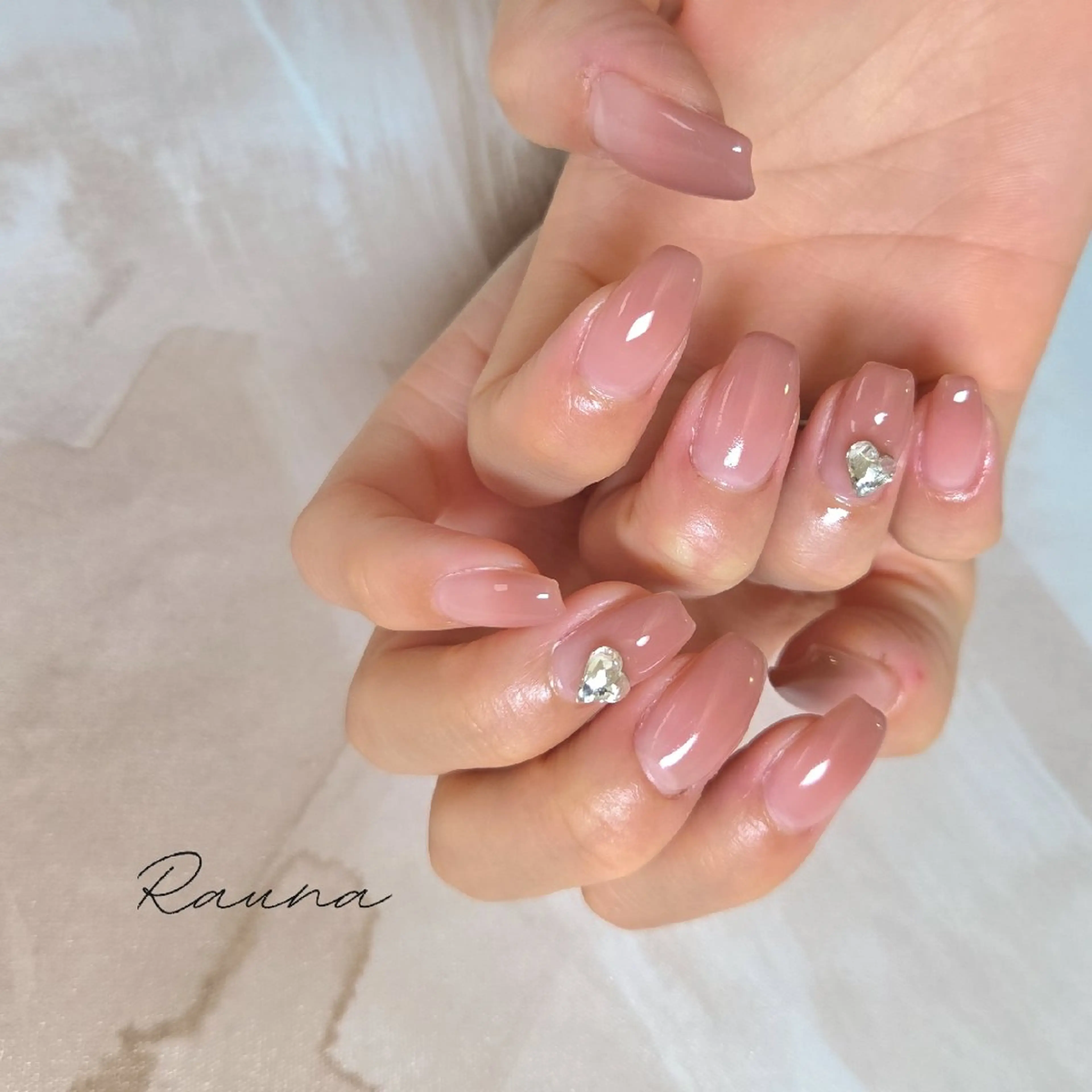 hand ワンカラーorグラデーションの写真