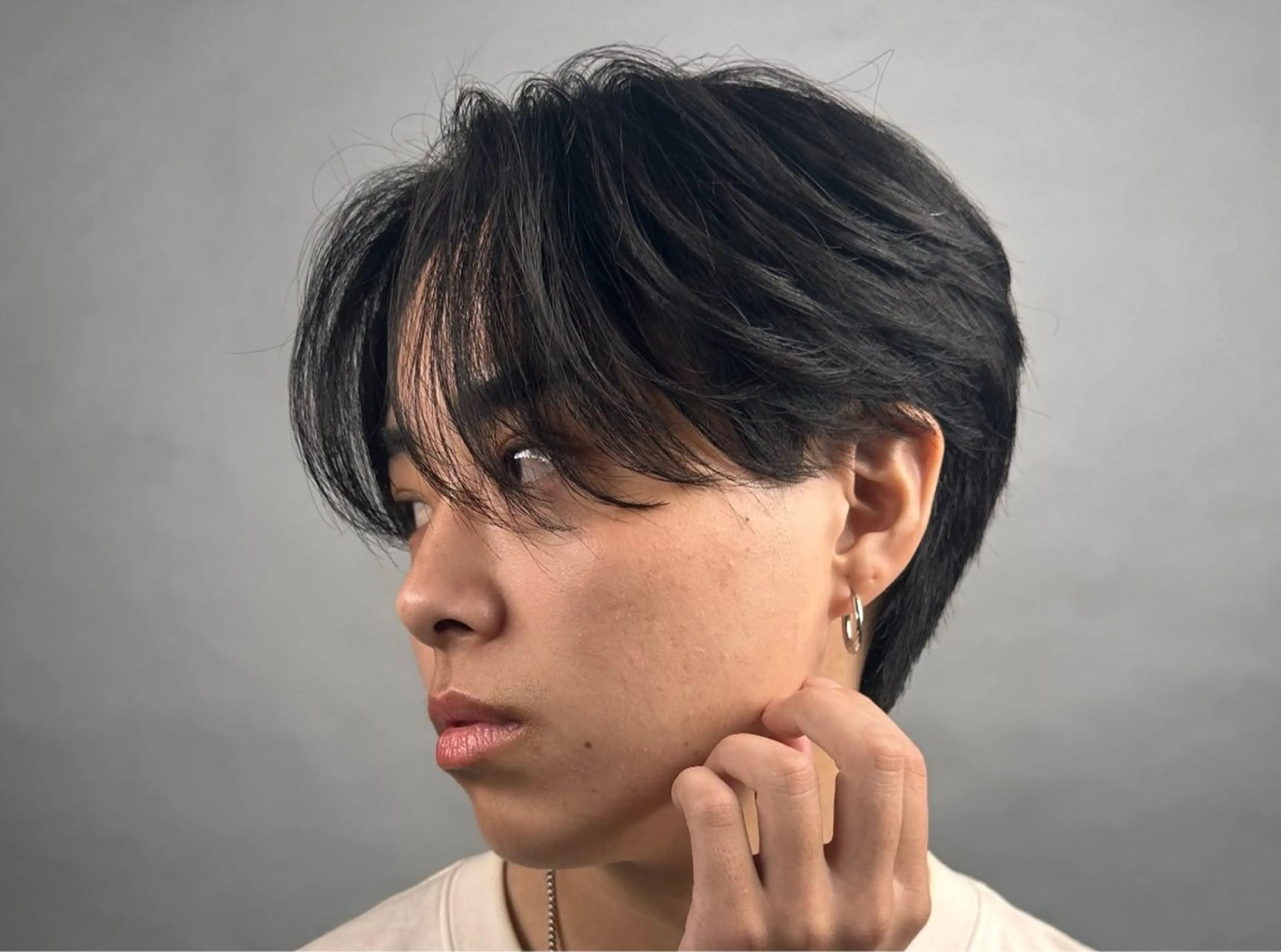 カット+ニュアンスパーマの写真