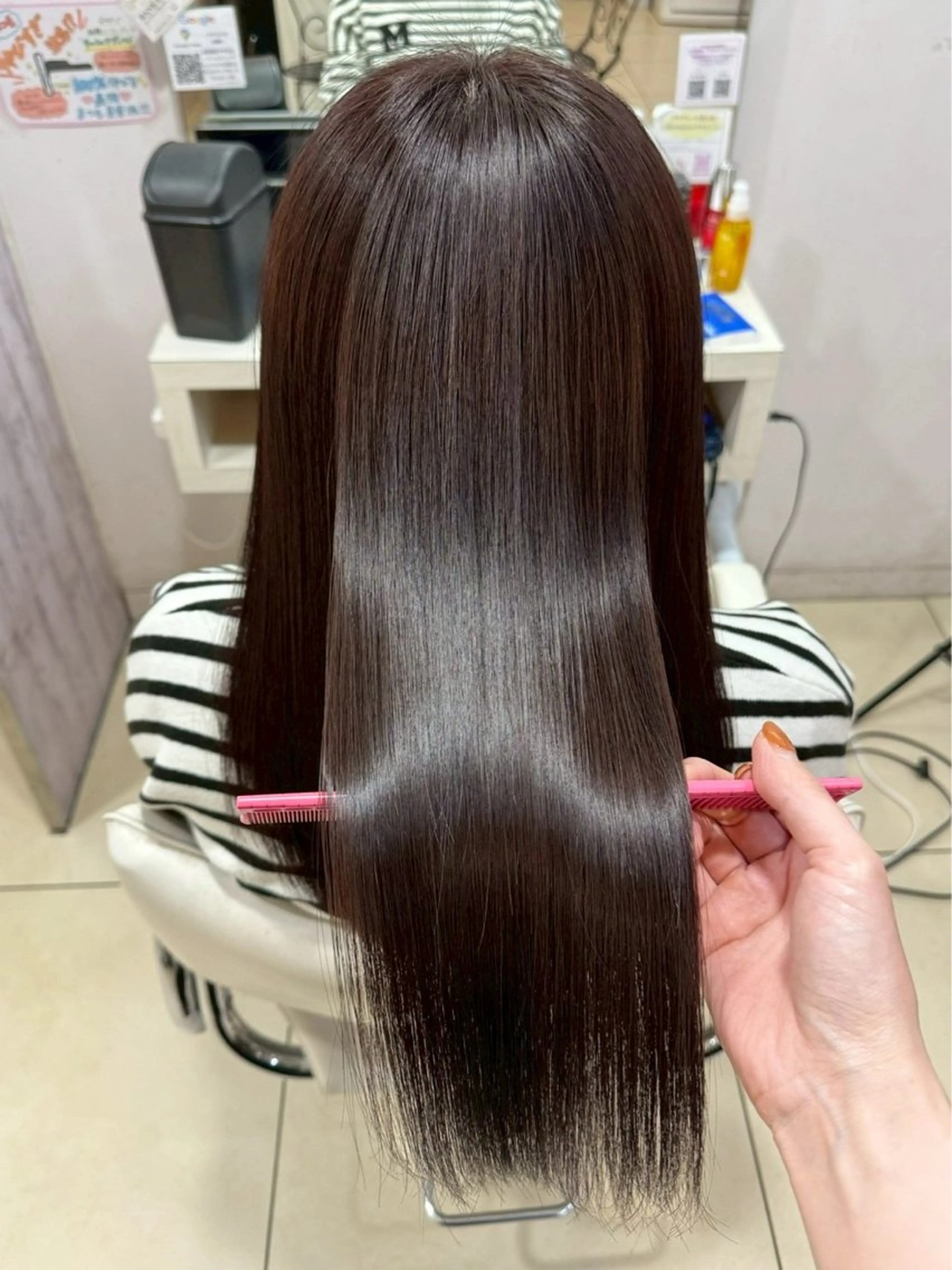 ロング [髪質改善カラー] 佐藤唯花🦋のヘアスタイル