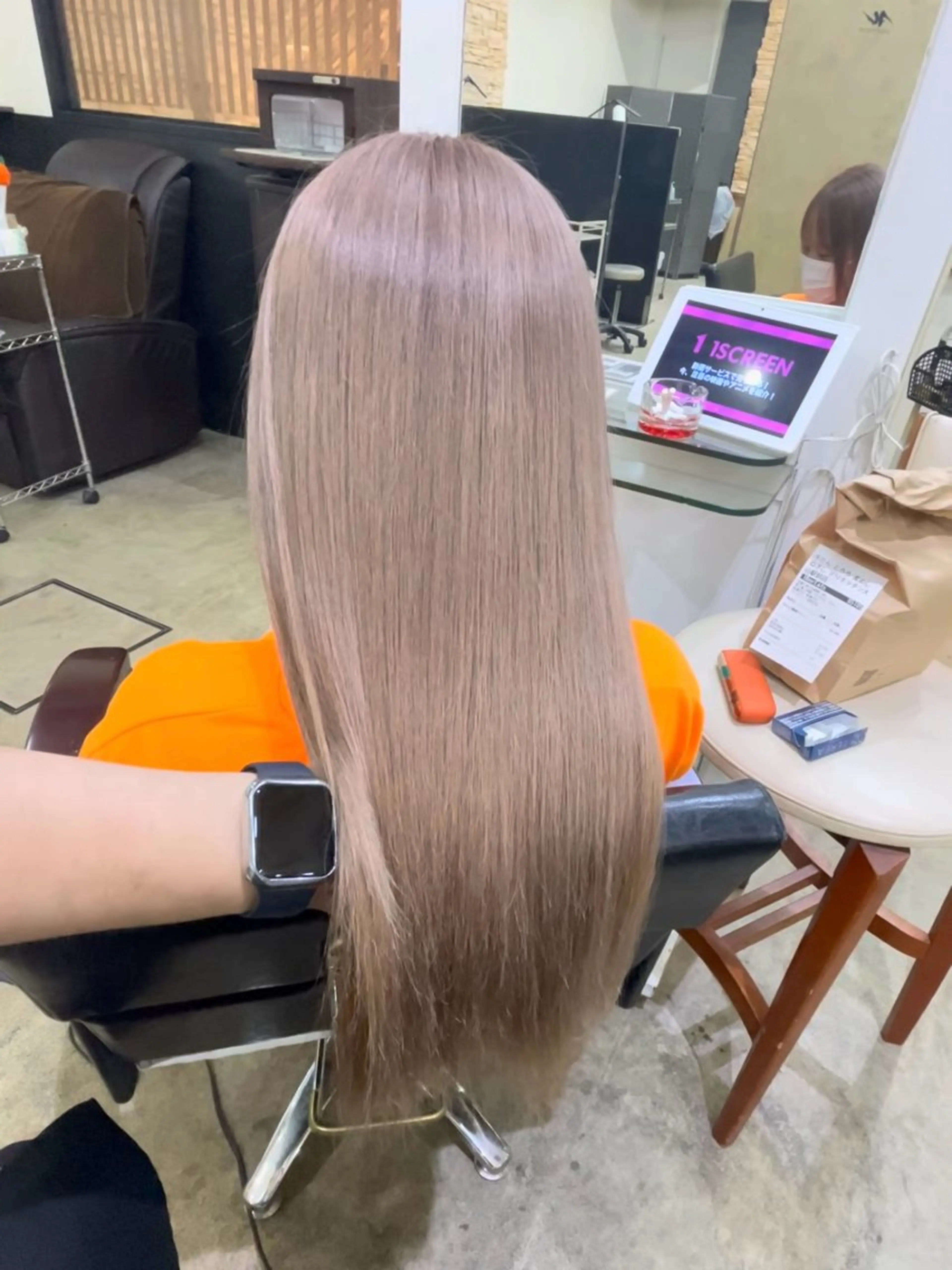 セミロング カラー ヘアカラー トリートメント PSY【サイ】 /池袋/RYUSEIのヘアスタイル